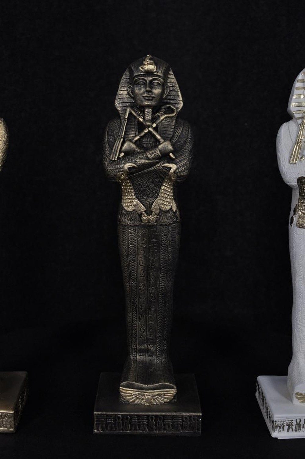 JVmoebel Skulptur Ägyptische Pharao Büste aus Polyresin in Antik-Optik, Made in Europa