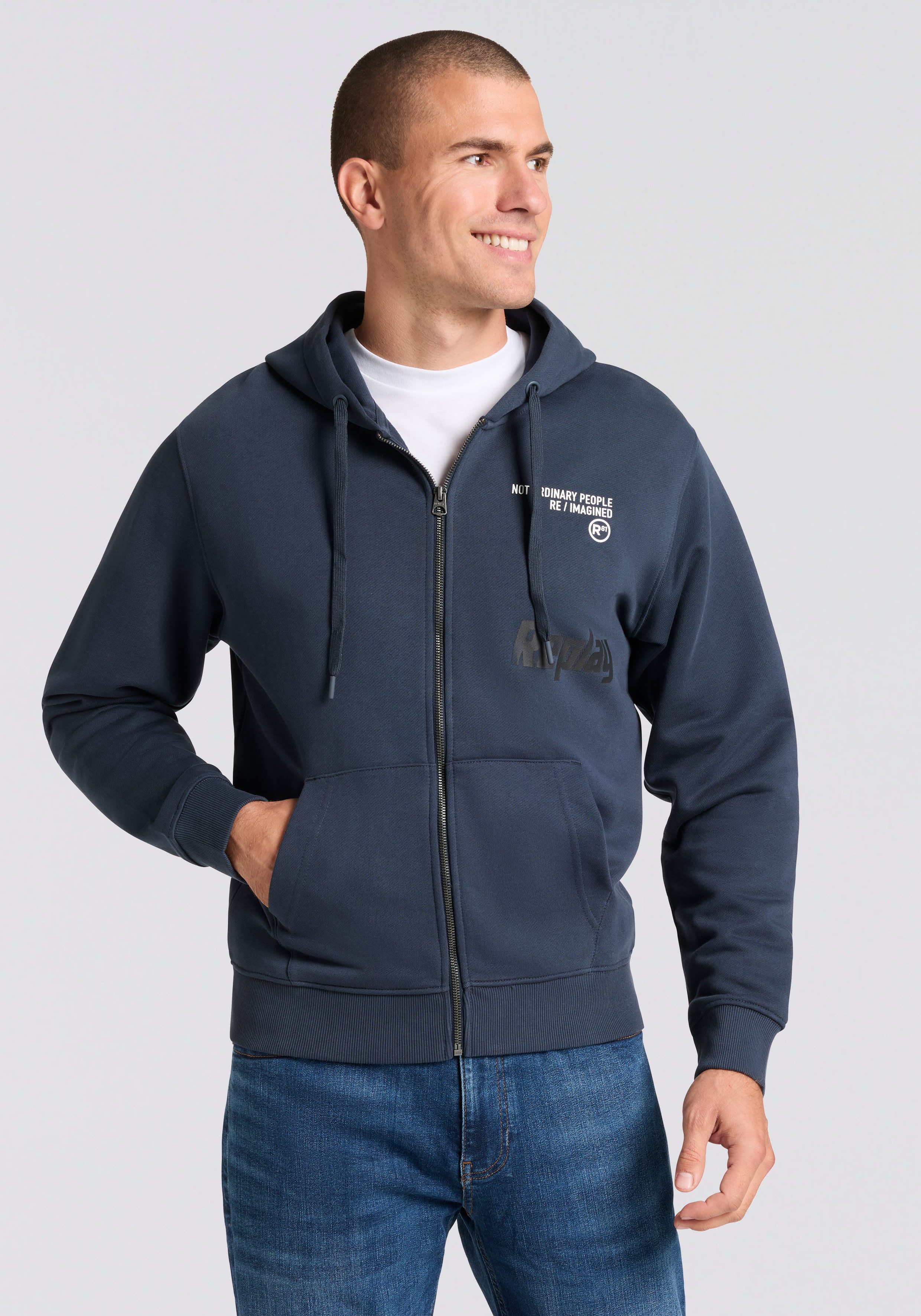 Replay Kapuzensweatjacke