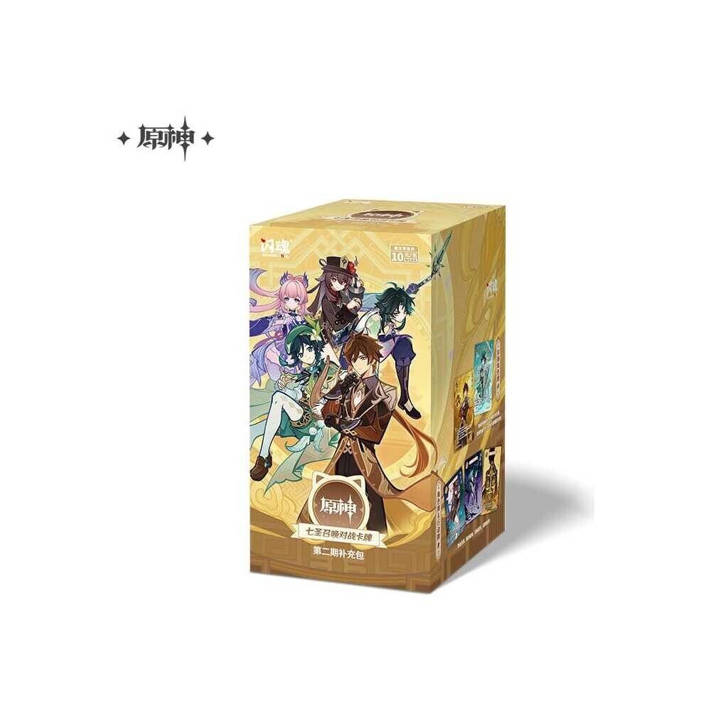 MiHoYo Sammelkarte Genshin Impact Sammelkartenspiel Series 2 Blind Box Display (18) *Chin