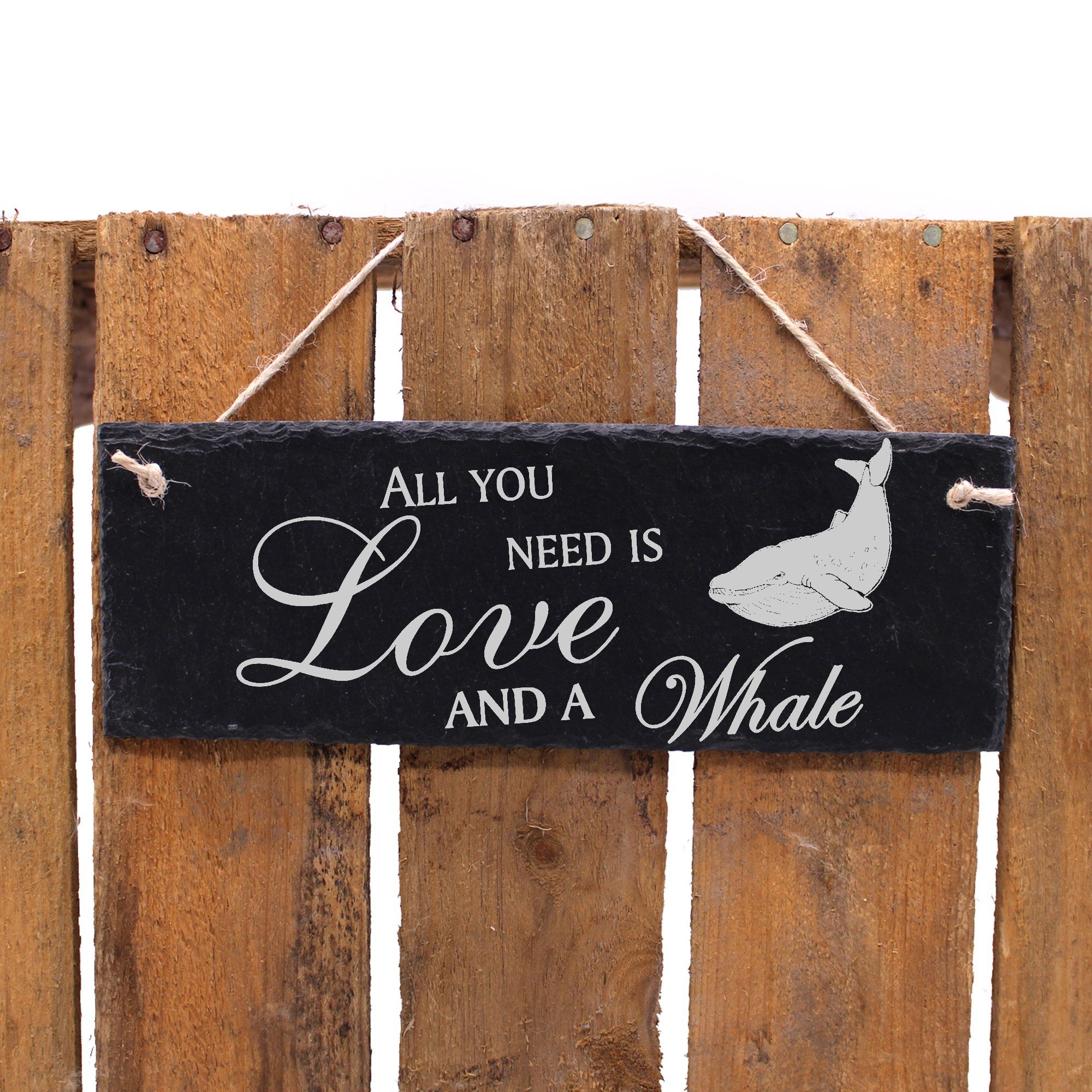 and Dekolando Whale need Wal Hängedekoration is 22x8cm a All you Love
