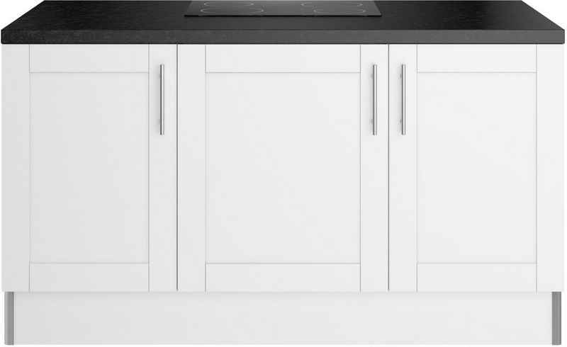 OPTIFIT Kücheninsel »Ahus«, 160 x 95 cm breit, Soft Close Funktion, MDF Fronten