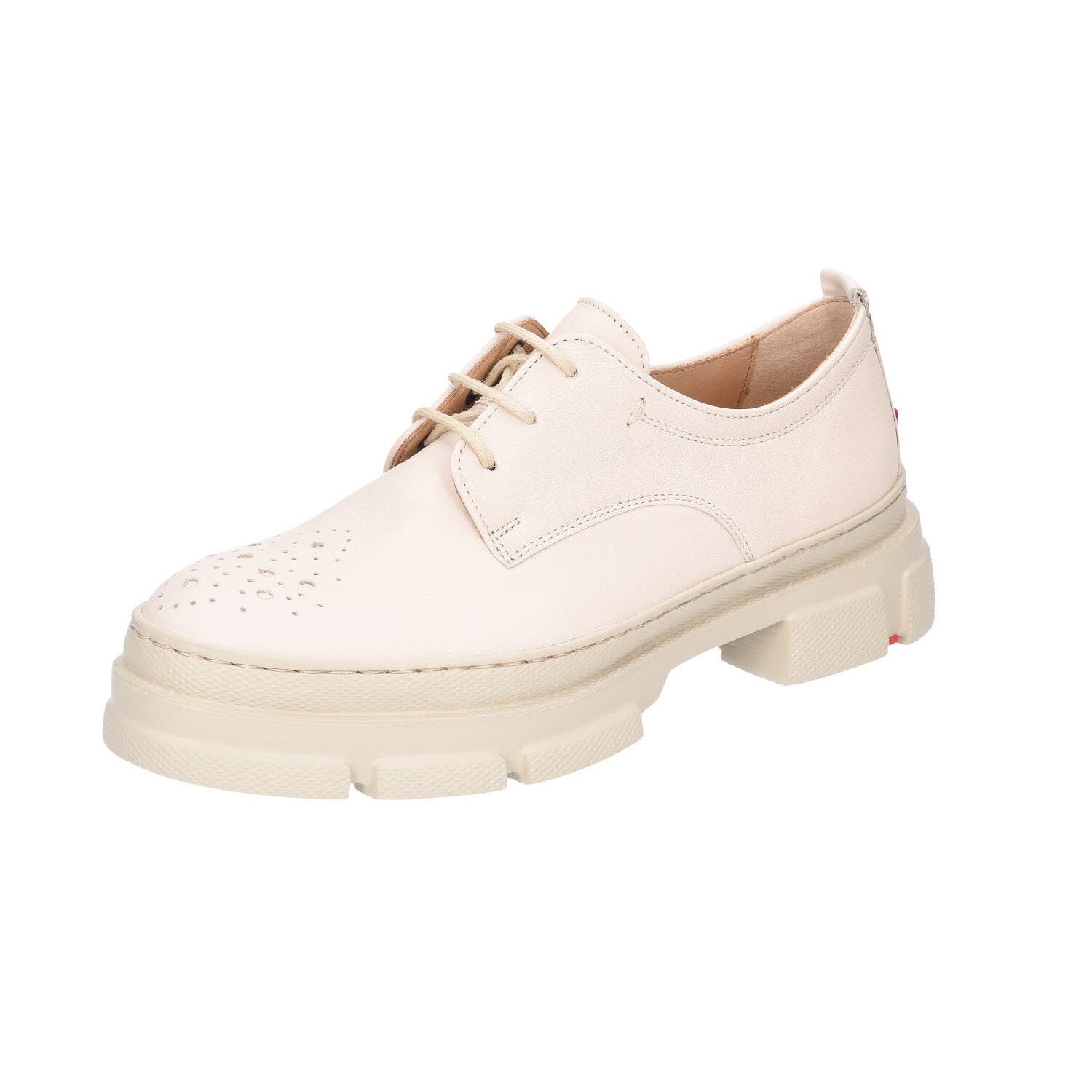 Lloyd TAPIOCA Crema Calf Weite F 1/2 Schnürschuh