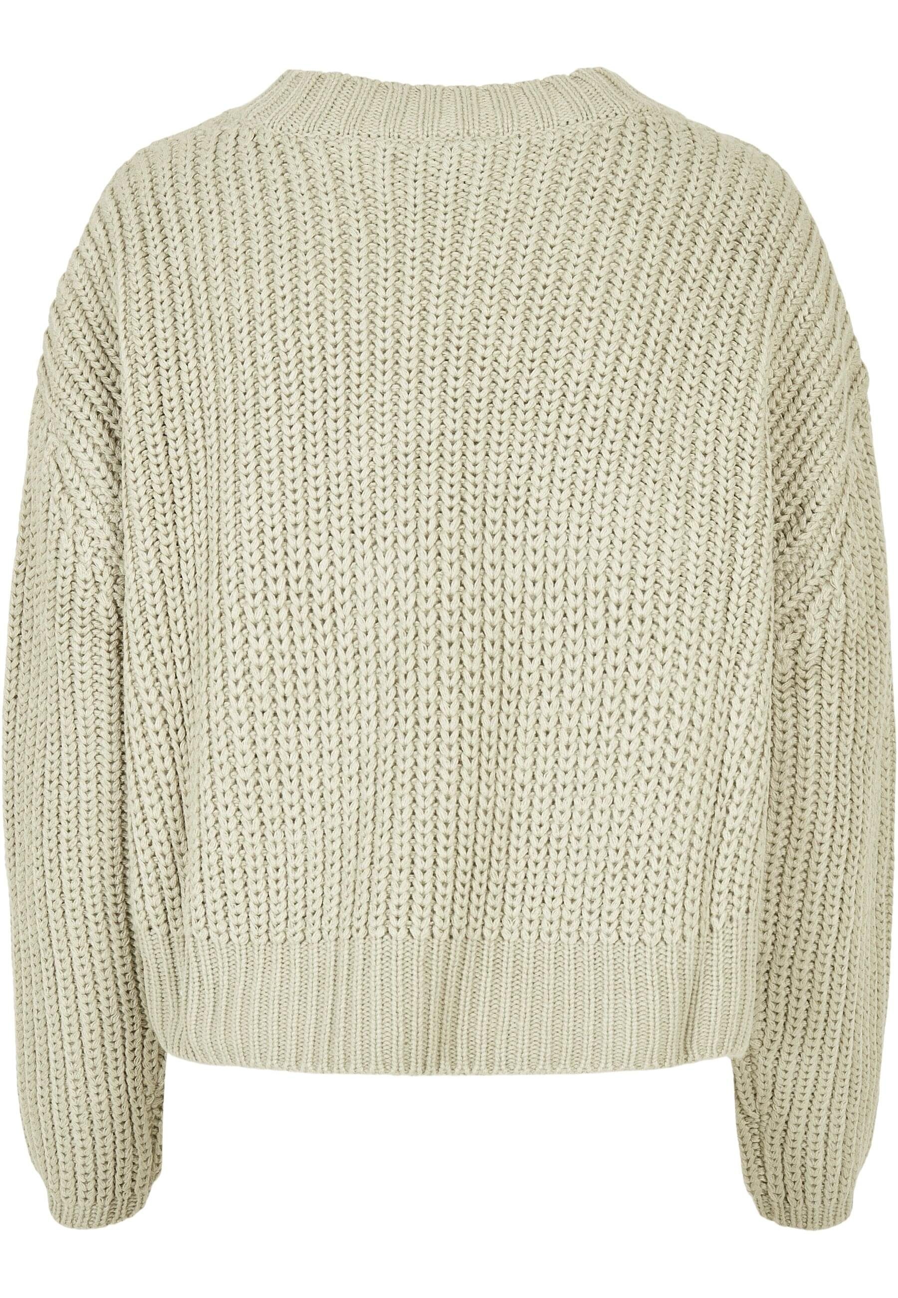 URBAN CLASSICS Kapuzenpullover Damen (1-tlg) softsalvia Wide Oversize Ladies Sweater