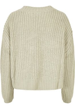 URBAN CLASSICS Rundhalspullover Urban Classics Damen Ladies Wide Oversize Sweater (1-tlg)