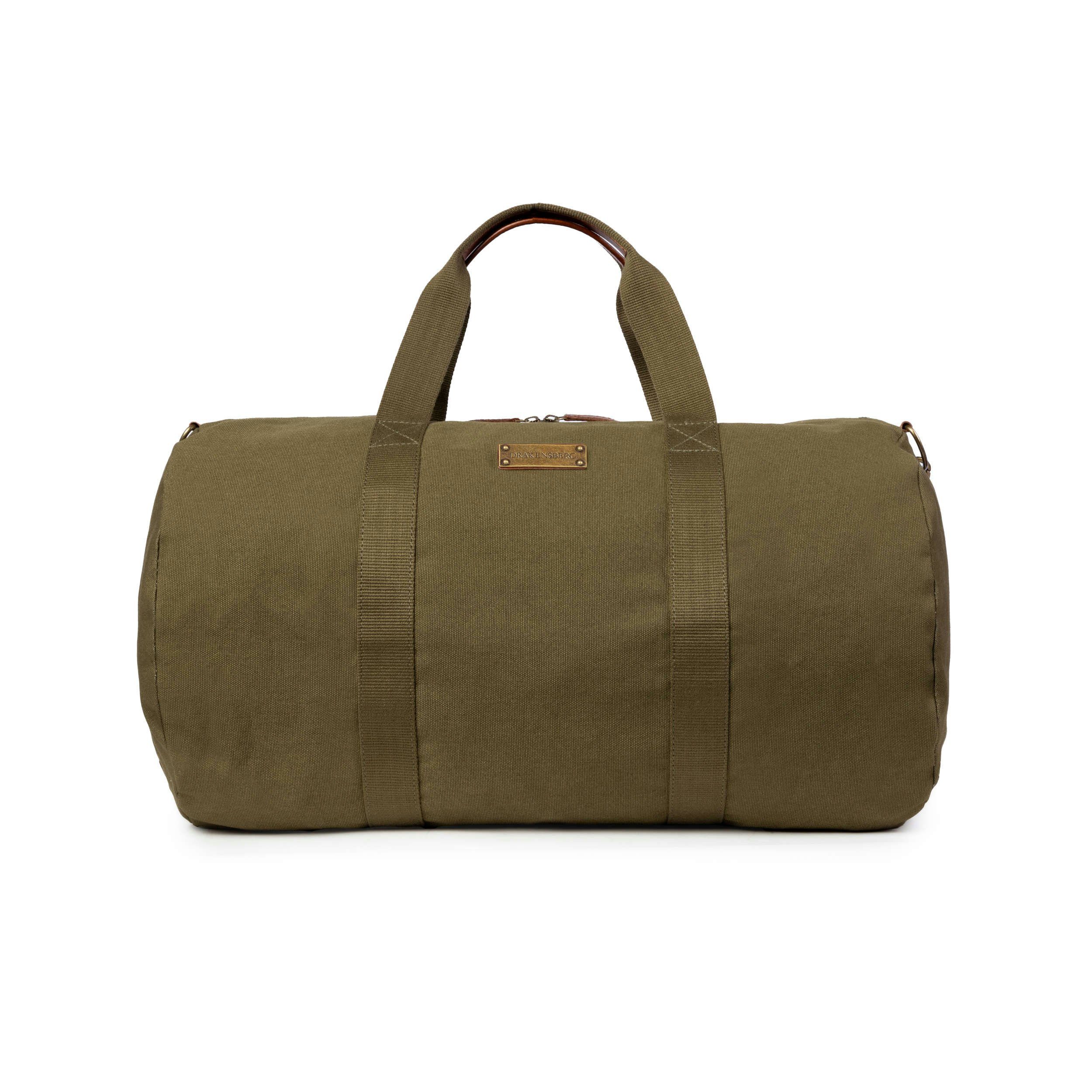 Weekender Herren, Damen praktisch, und DRAKENSBERG »Jamie« leicht und Sporttasche Oliv-Grün, für ideal Reisetasche als