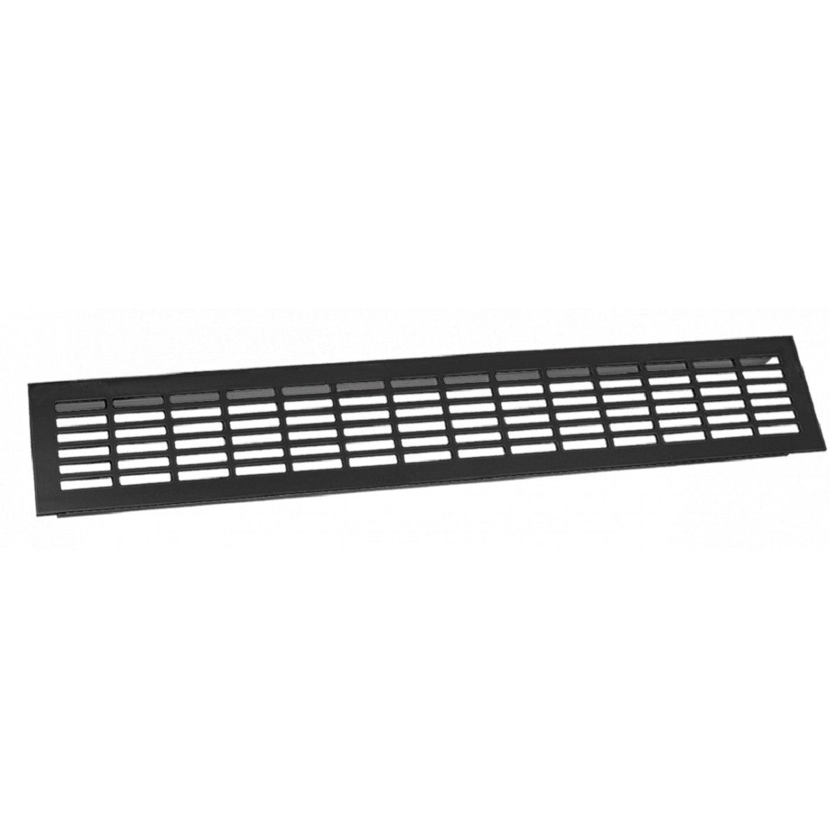 MS Beschläge Lüftungsgitter Stegblech Aluminium-Gitter 80x480mm gerade Lochung