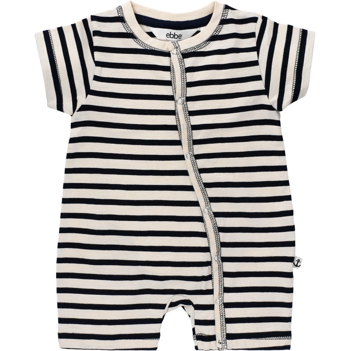 ebbe kids Игрок Sean Unisex Kinder Sommerstrampler, Einteiler, Babyanzug, Kurzarm-Strampler, Overall