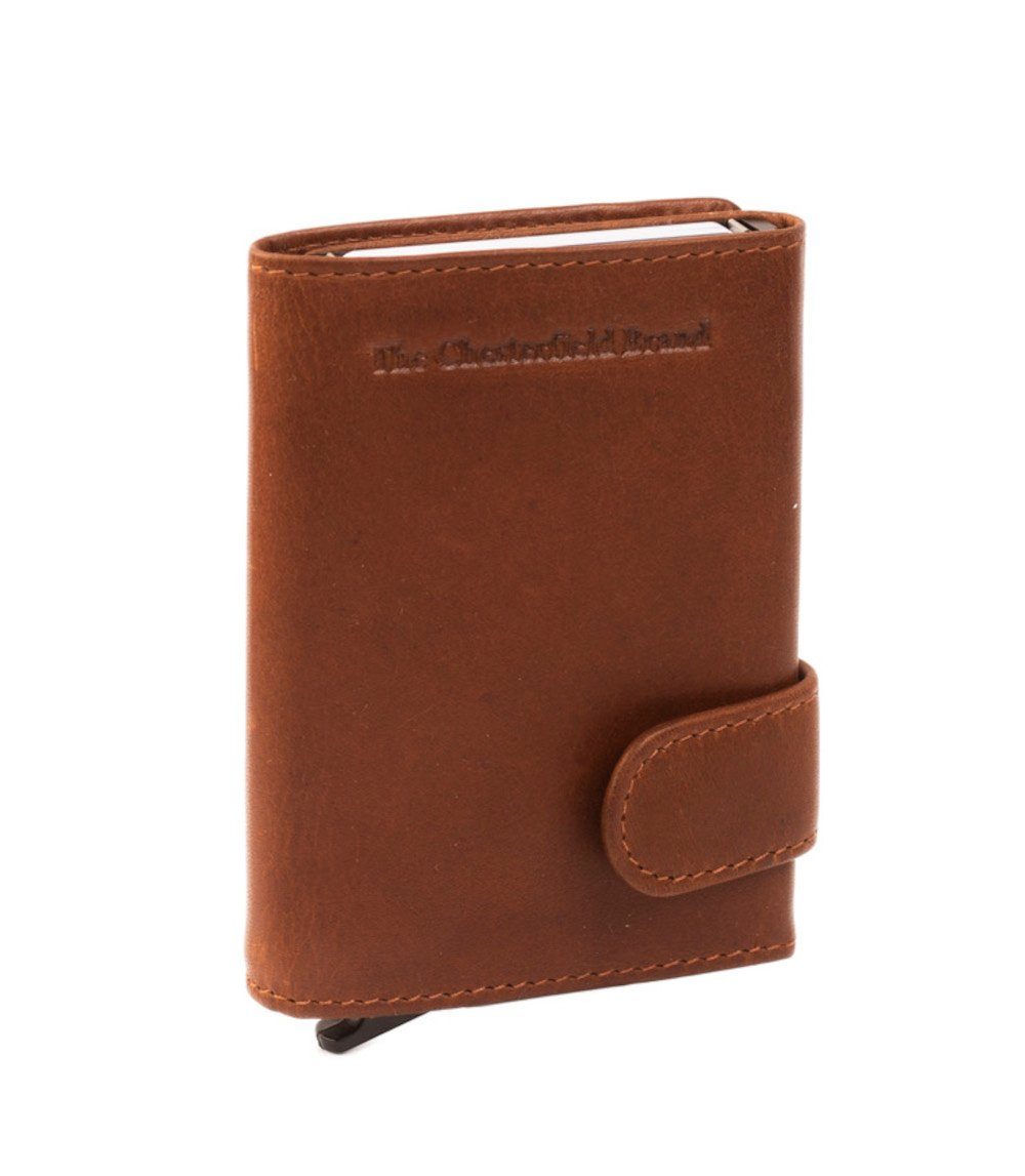 The Chesterfield Brand Geldbörse Wax Pull Up RFID Safe Leder Geldbörse Leicester (1 Stück, 1-tlg., B/H/T)ca. 7/10/2 cm), Wax Pull Up