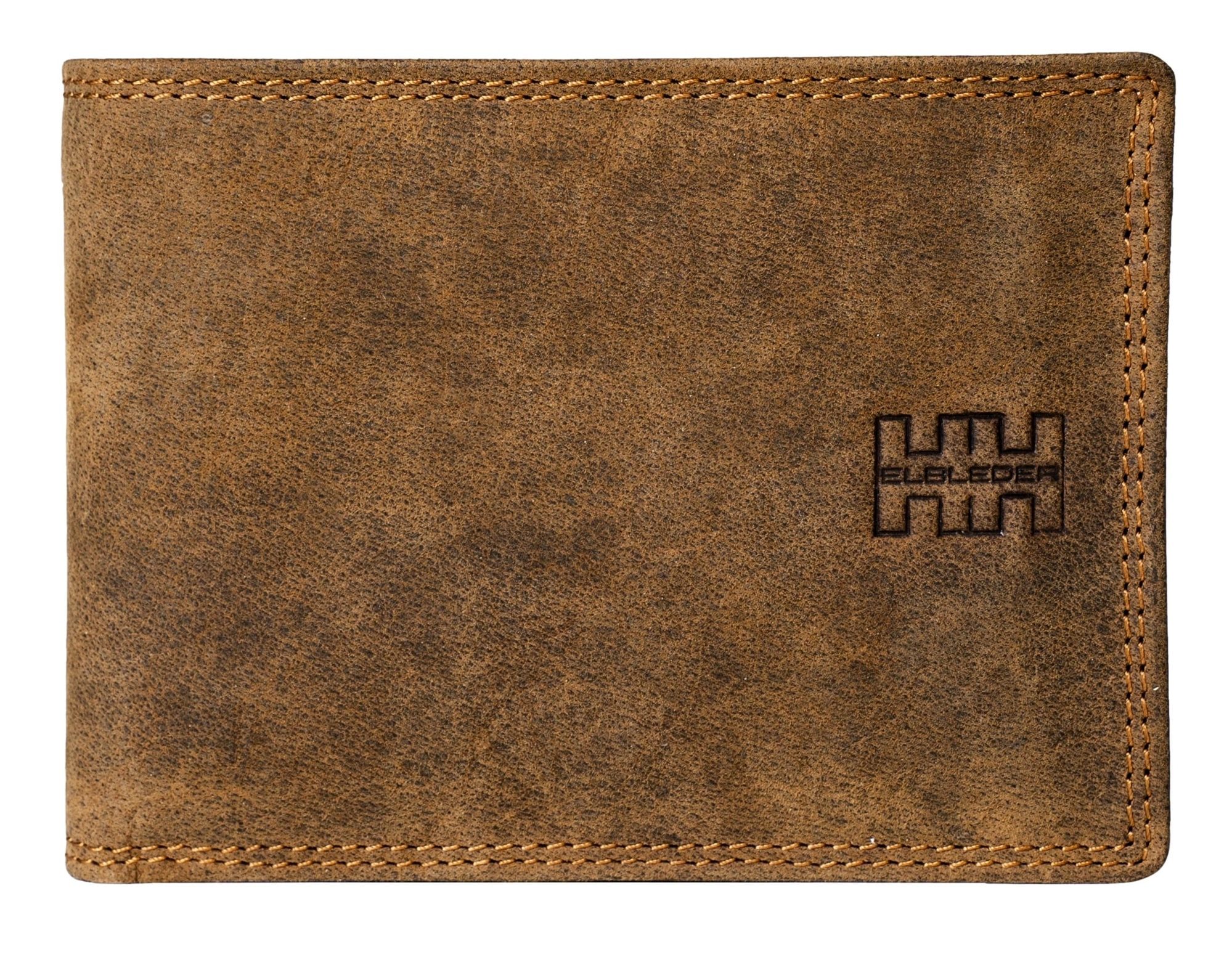 Elbleder Geldbörse Polo 105 klassisches Herren Portemonnaie aus Echtleder, günstig online kaufen