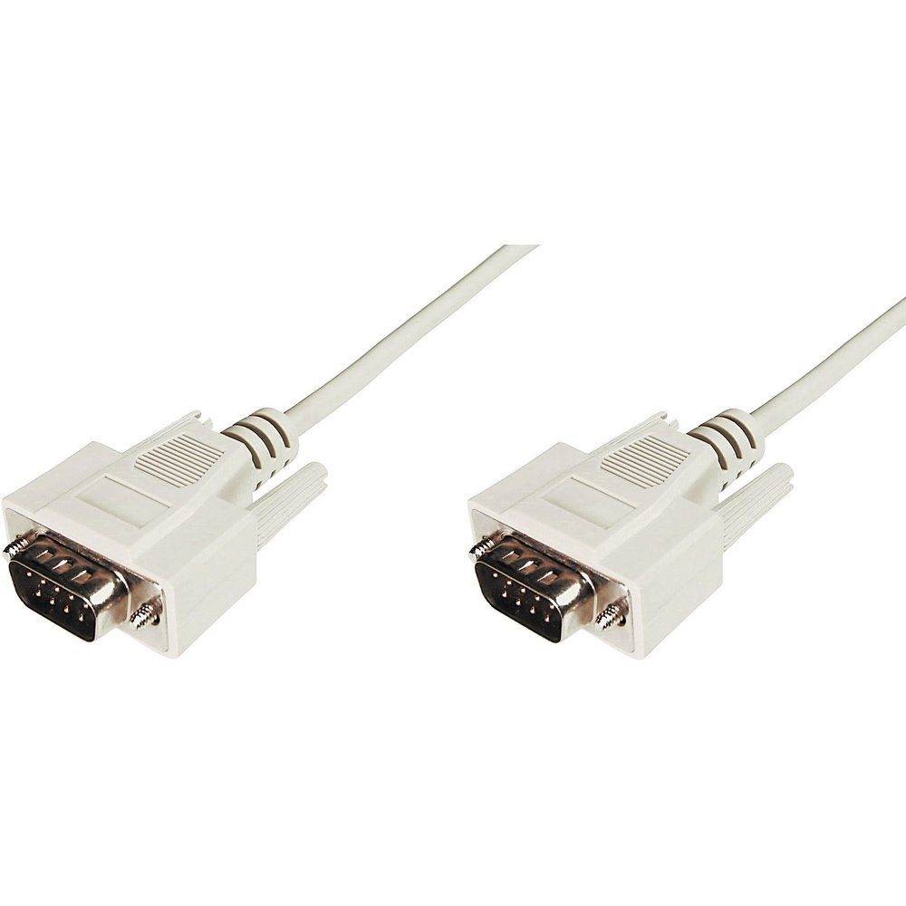 Digitus Seriell Anschlusskabel [1x D-SUB-Stecker 9pol. - 1x D-SUB-Stec Konverterkabel