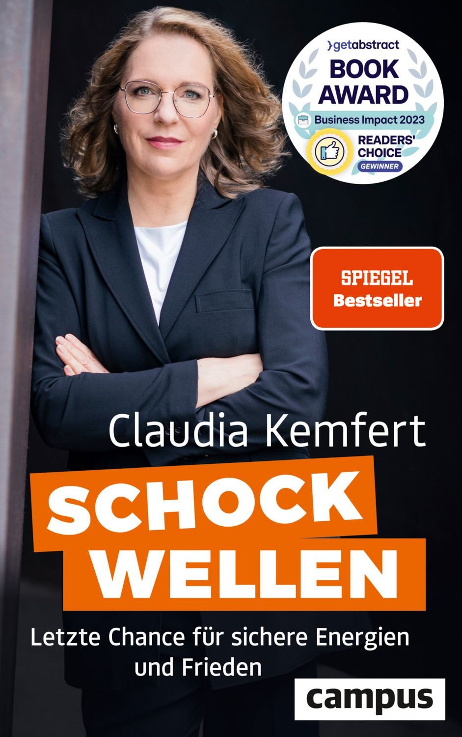 Sachbuch Schockwellen Letzte Chance für sichere Energien und Frieden. Gewinner Claudia Kemfert