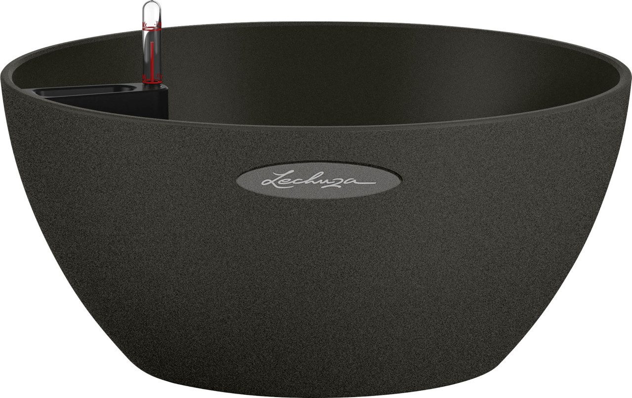 Lechuza® Pflanzschale Lechuza Pflanztopf Cubeto Stone 30 Kunststoff