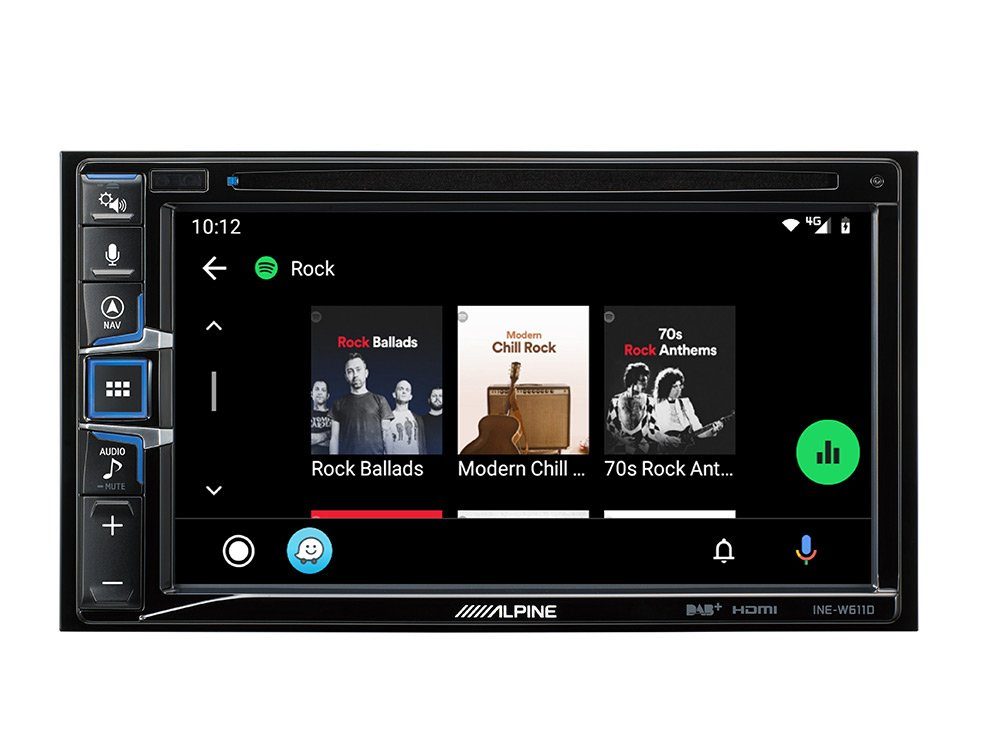 ALPINE INE-W611DC 6,5 Navi Autoradio Android Trucksoftware Zoll CarPlay