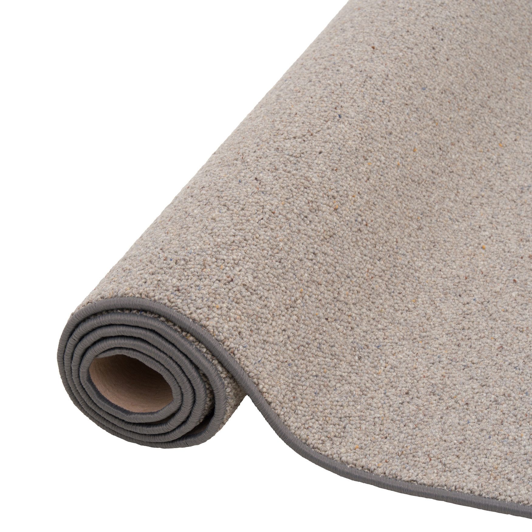 Snapstyle Wollteppich Natur Teppich Wolle Berber, Rechteckig, Höhe: 10 mm – Bild 4 von 5