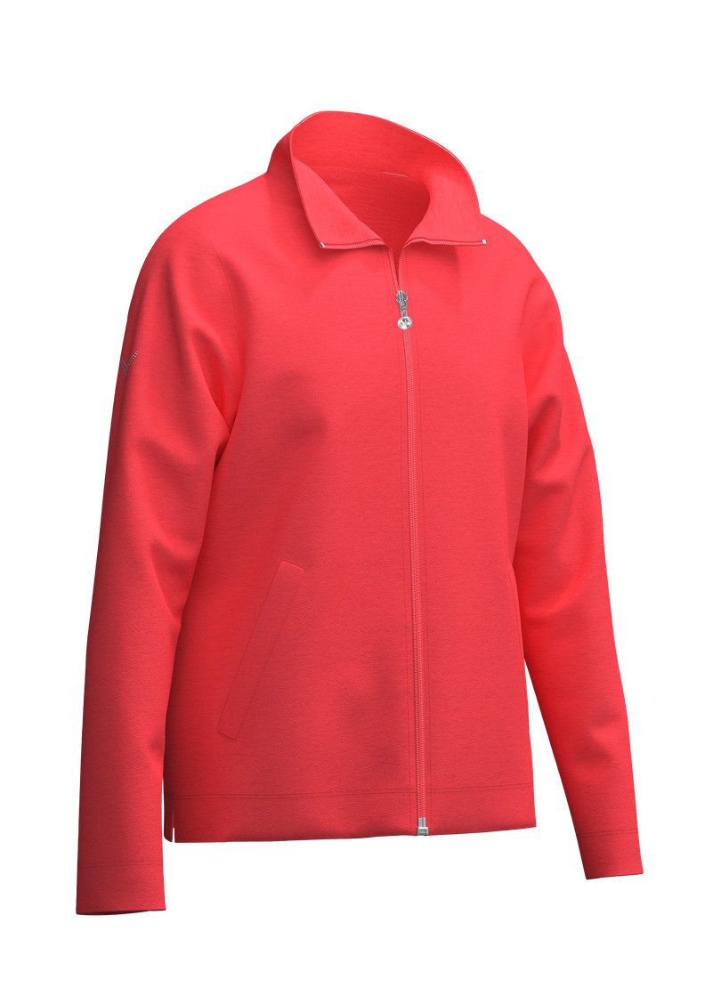 Trigema Sweatjacke TRIGEMA Jacke mit funkelnden Strass-Steinen (1-tlg) günstig online kaufen