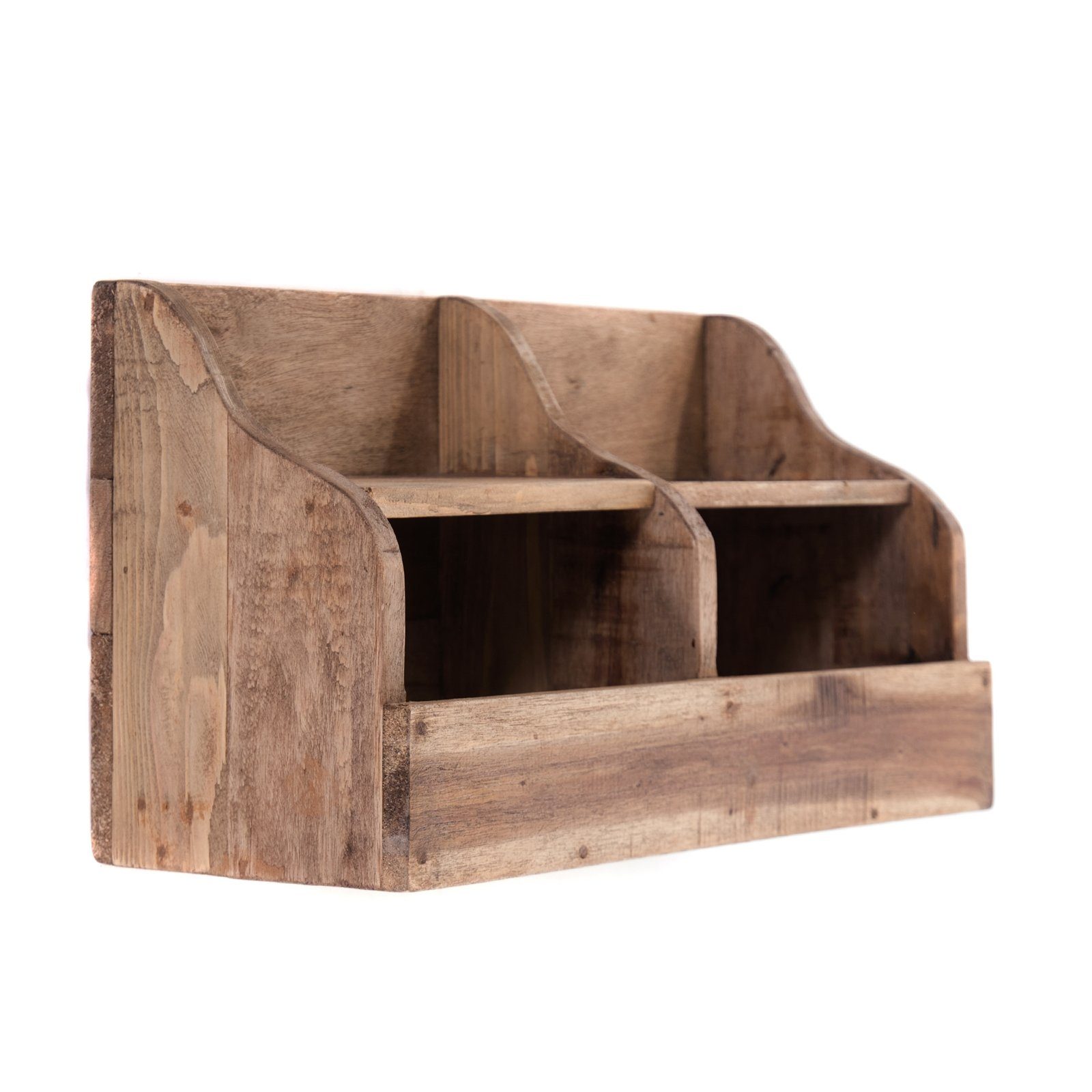 Wandregal WANDREGAL "STORAGE 40", Mahagoni Holz, 40 cm, Holzregal