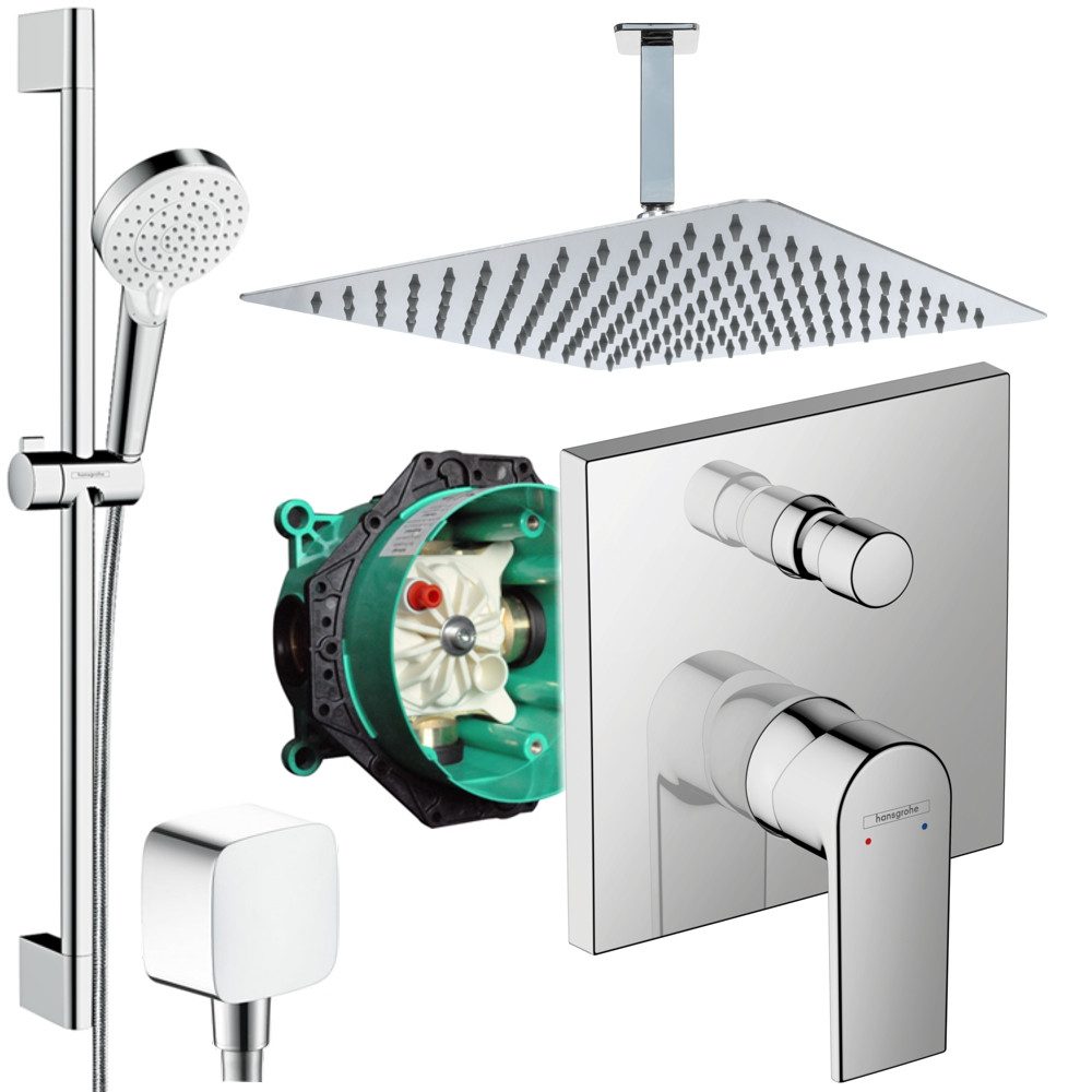 Hansgrohe und Jowi Duscharmatur Vernis Shape, günstig online kaufen