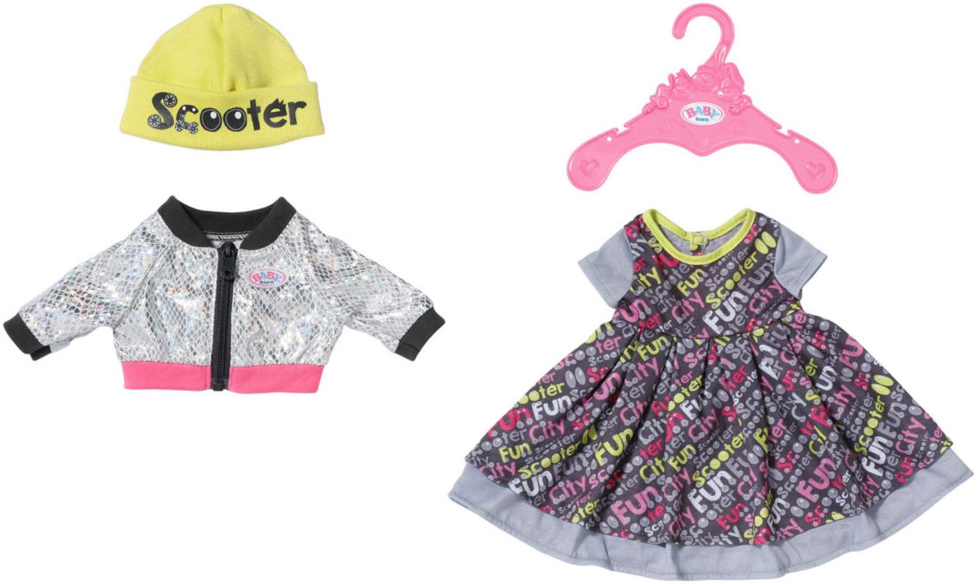 Baby Born Puppenkleidung E-Scooter Outfit, 43 cm günstig online kaufen