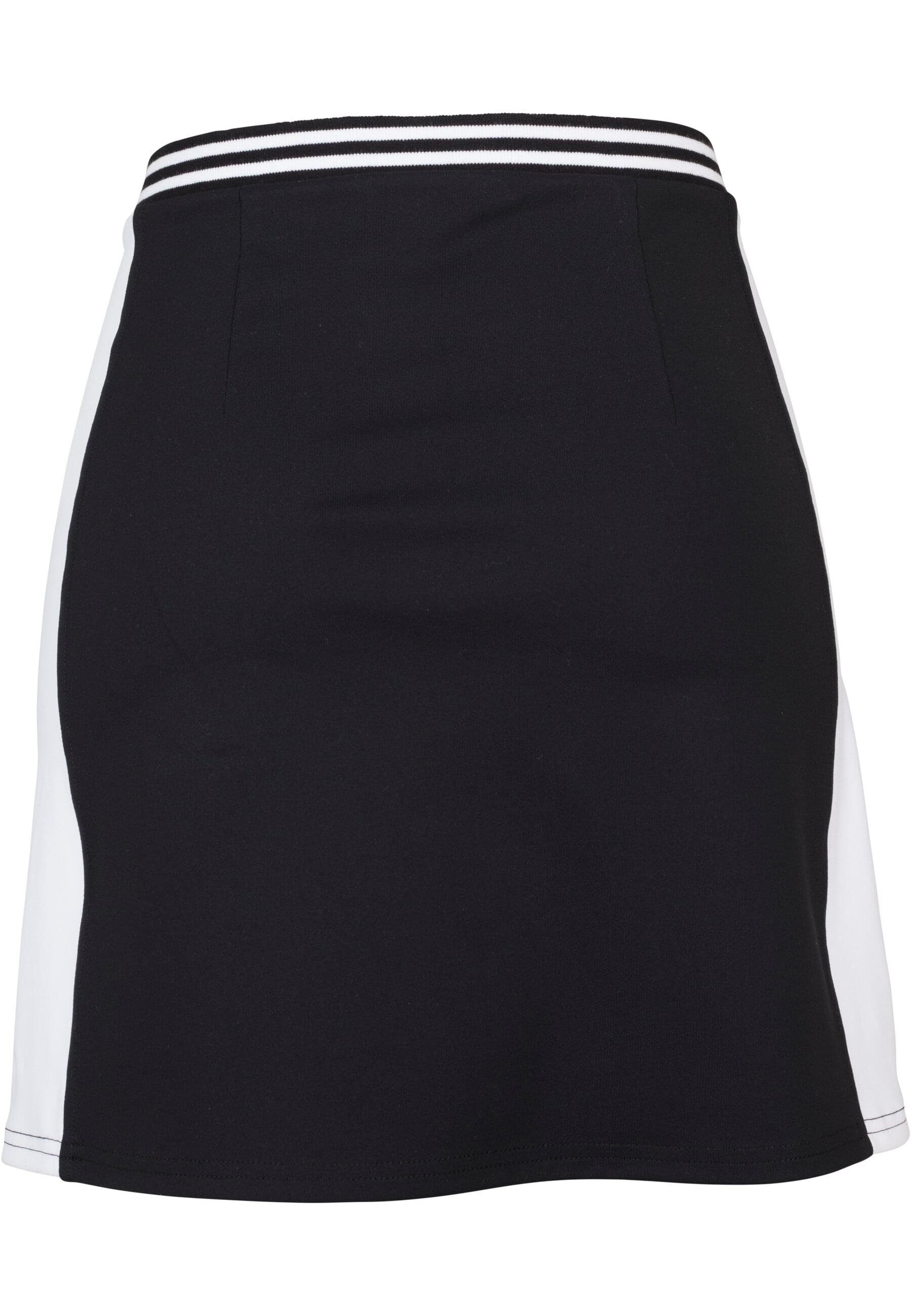 Skirt (1-tlg) URBAN CLASSICS Damen Jerseyrock Ladies College Zip