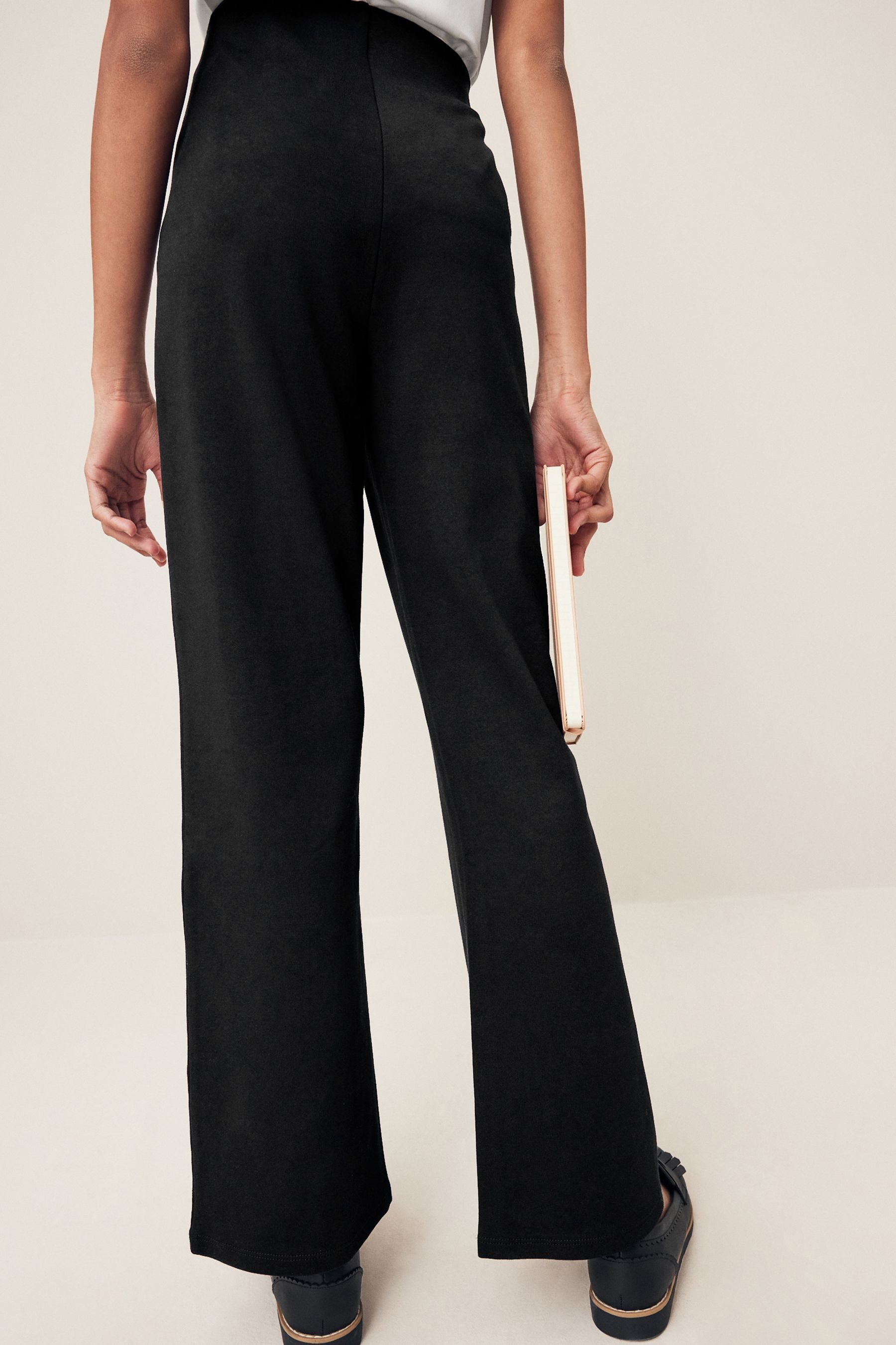 Next Schlupfhose Schlupf-Stretchhose aus Jersey mit Baumwolle (1-tlg)