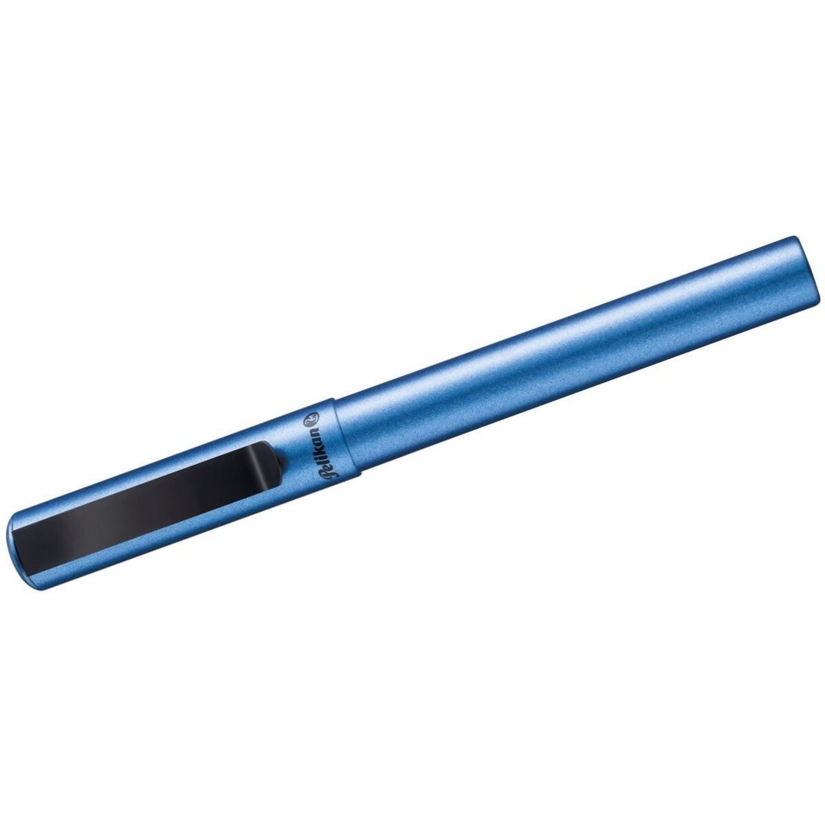 Pelikan Tintenfeinschreiber Tintenroller Pina Colada blau metallic incl. 1 Tintenpatrone