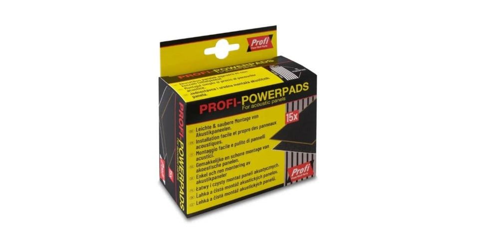 Kosche Verblender Kosche Profi-Powerpads schwarz für Akustikpaneele