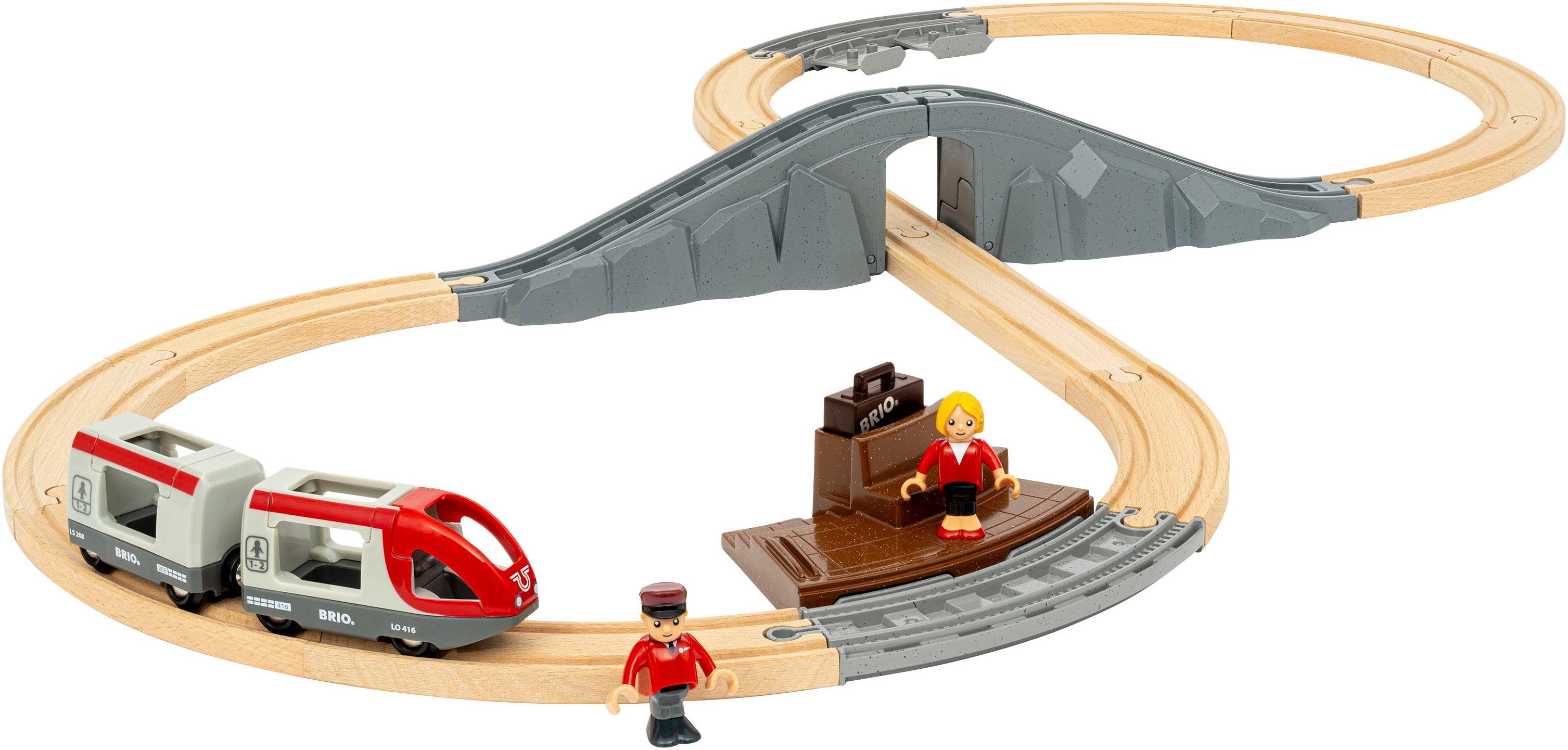 BRIO® Spielzeug-Zug Holzzug BRIO Reisezug Starter Set A, FSC® - schützt Wal günstig online kaufen