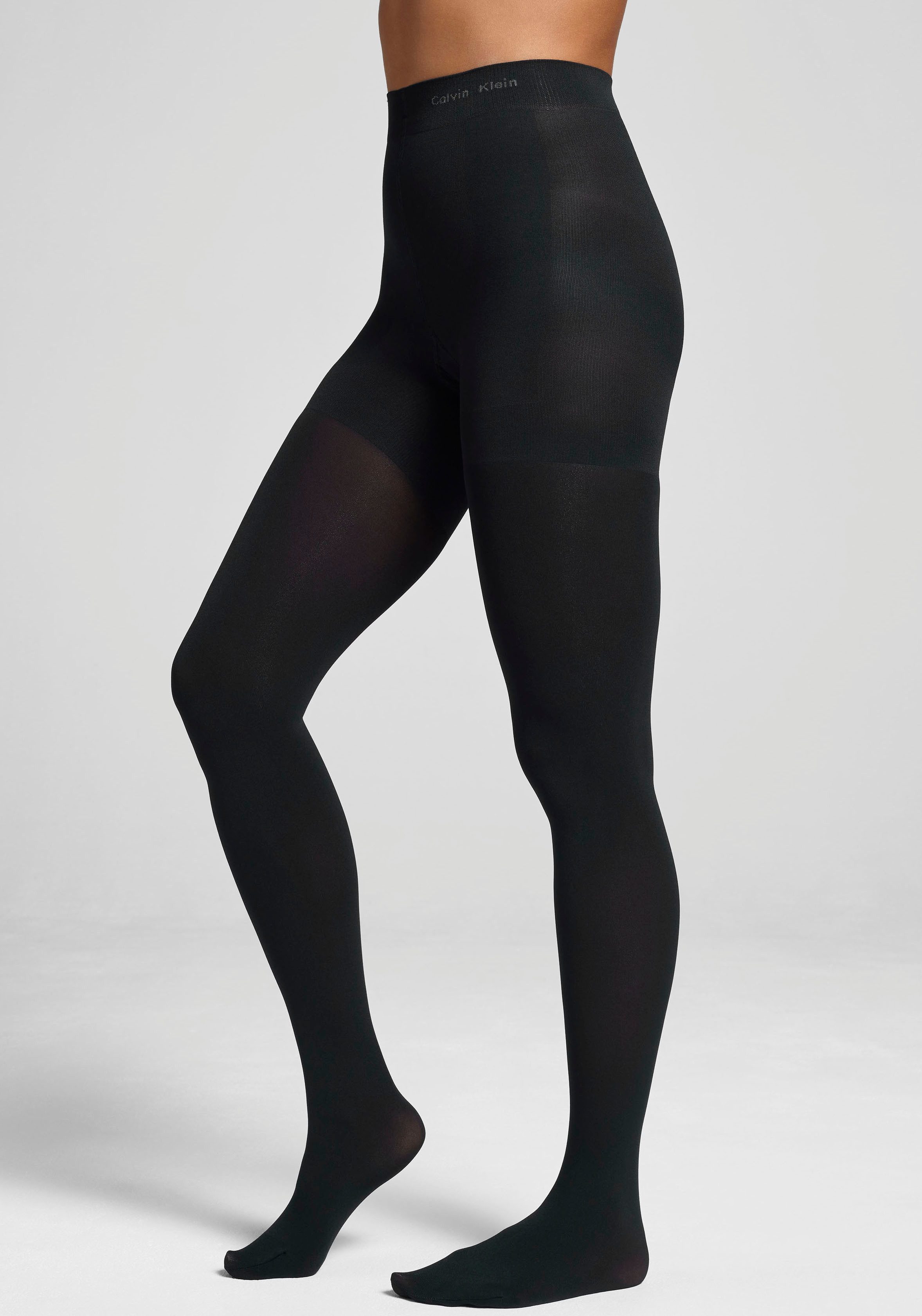 Calvin Klein Shaping-Strumpfhose WOMEN TIGHT SHAPER 80 DEN blickdicht, High-Waist, elastisch