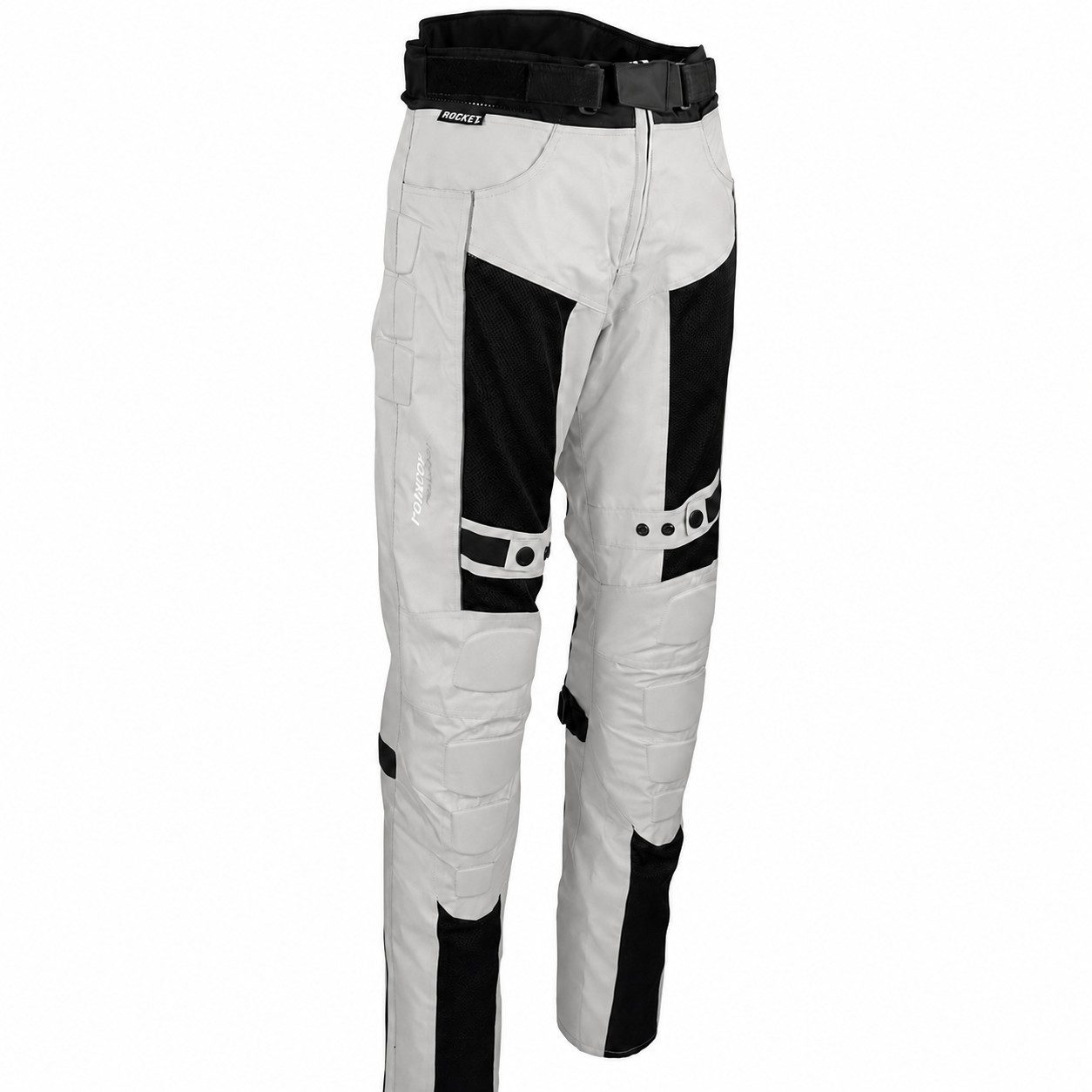 roleff Motorradhose RO482 Sommer-Mesh- Hose - Atmungsaktiv, wasserdicht & mit Protektoren auch in großen Größen