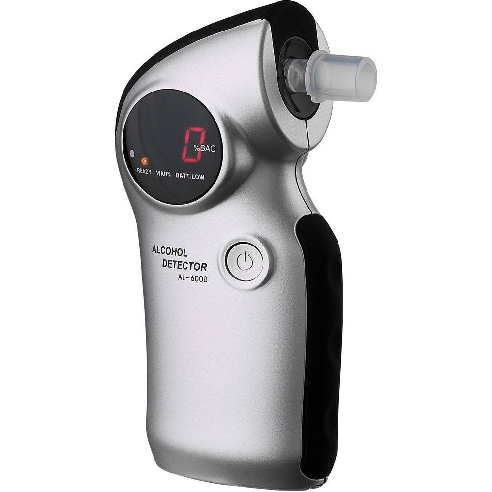 ACE Alkoholtestgerät Atemalkoholtester (mit Wechselsensor 107003, auswechselbarer Sensor, inkl. Display