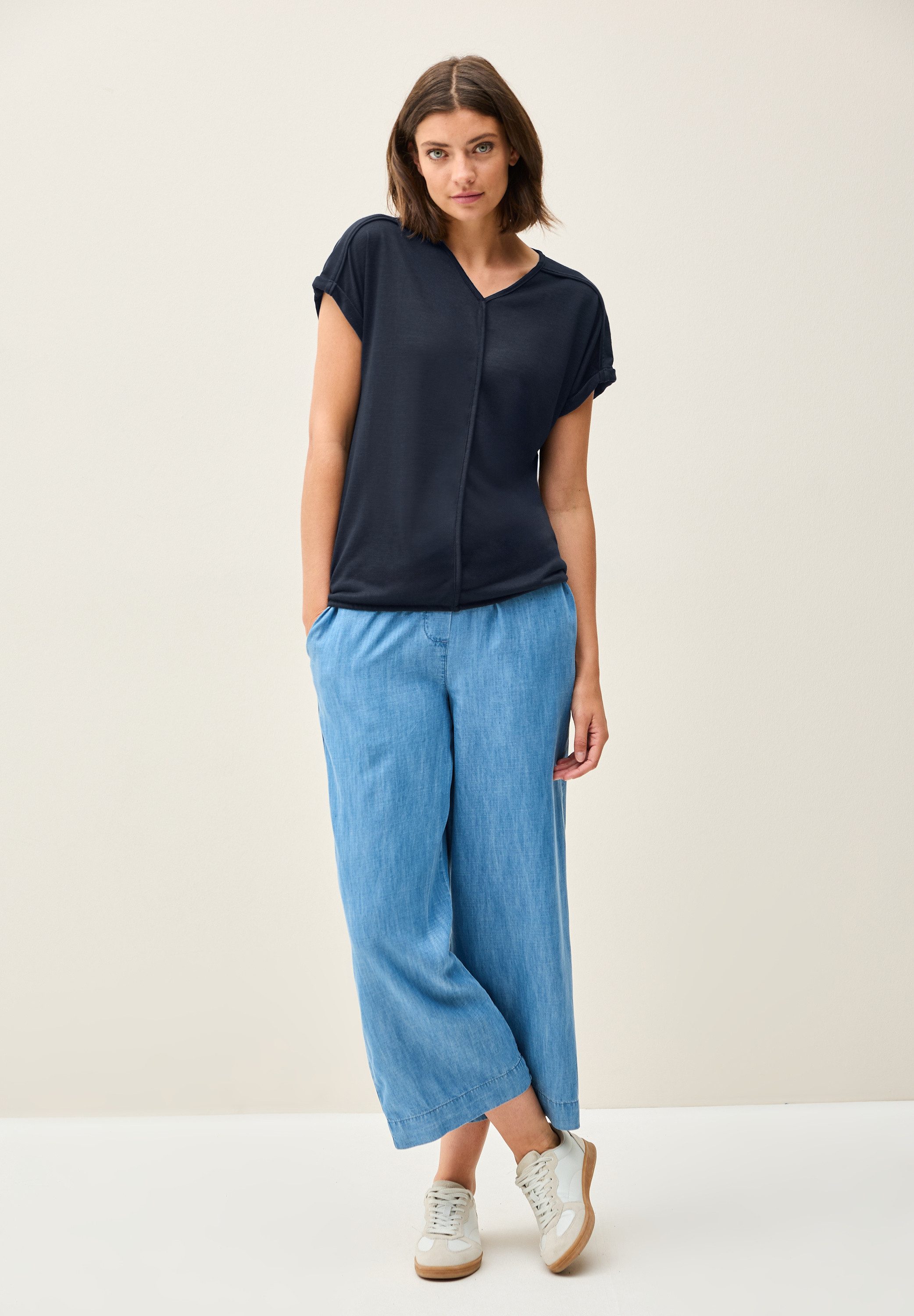 CECIL T-Shirt 2in1 Optik