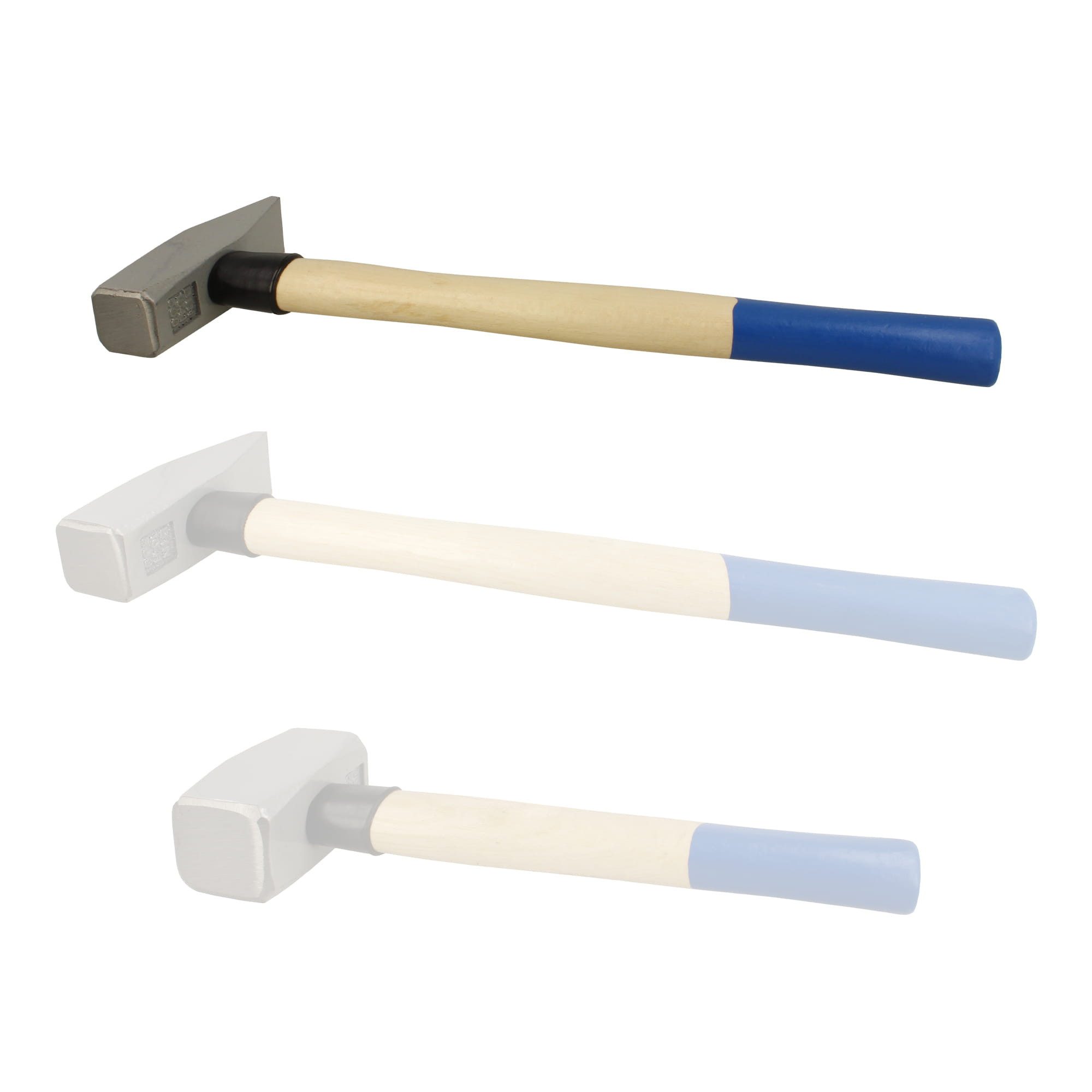 BOOMET Hammer Schlosserhammer (1-St., 500g), Nagelhammer Schmiedehammer Eisenham