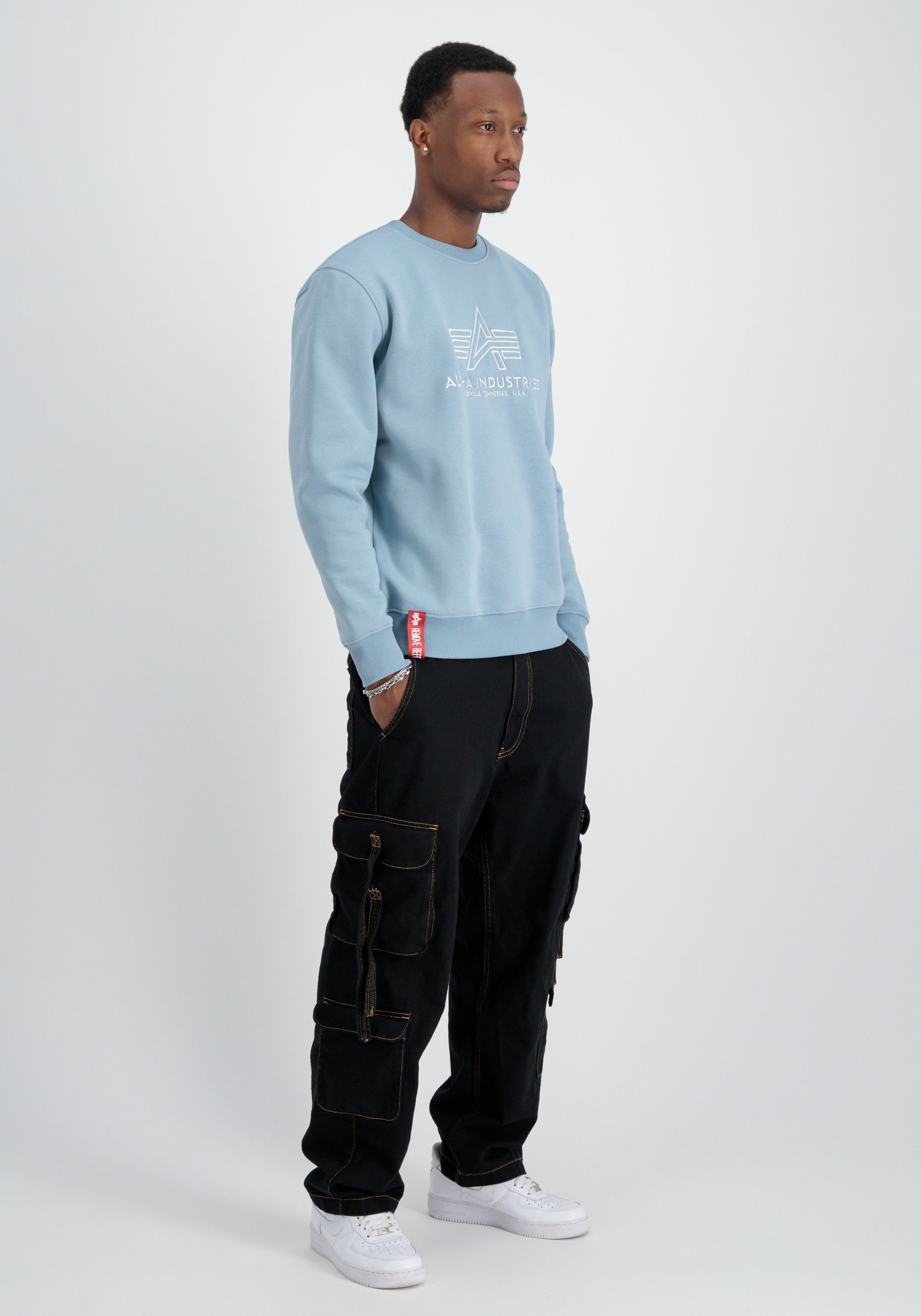 Alpha Industries Sweater Basic Sweater Embroidery günstig online kaufen
