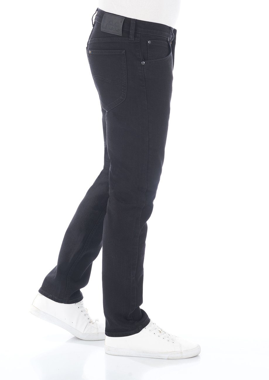 Lee® Straight-Jeans Herren Jeanshose Daren Zip Fly Regular Fit Denim Hose mit Stretch – Bild 3 von 5