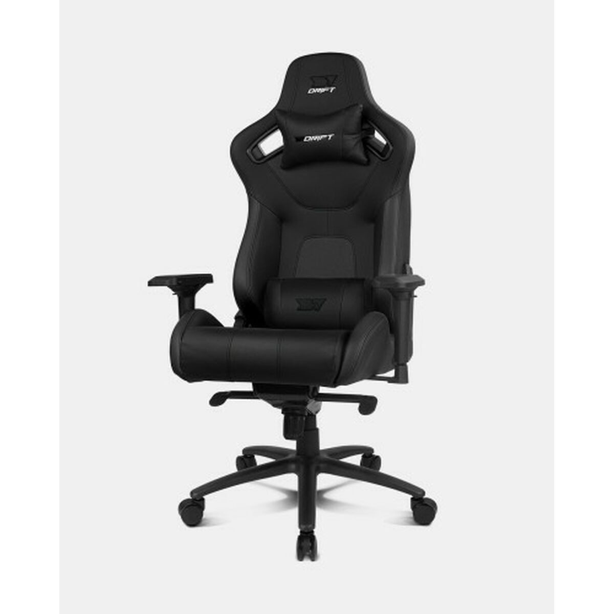 DRIFT Bürostuhl Ergonomischer Gaming-Stuhl DRIFT DR600BK Schwarz mit verstellbaren Arm