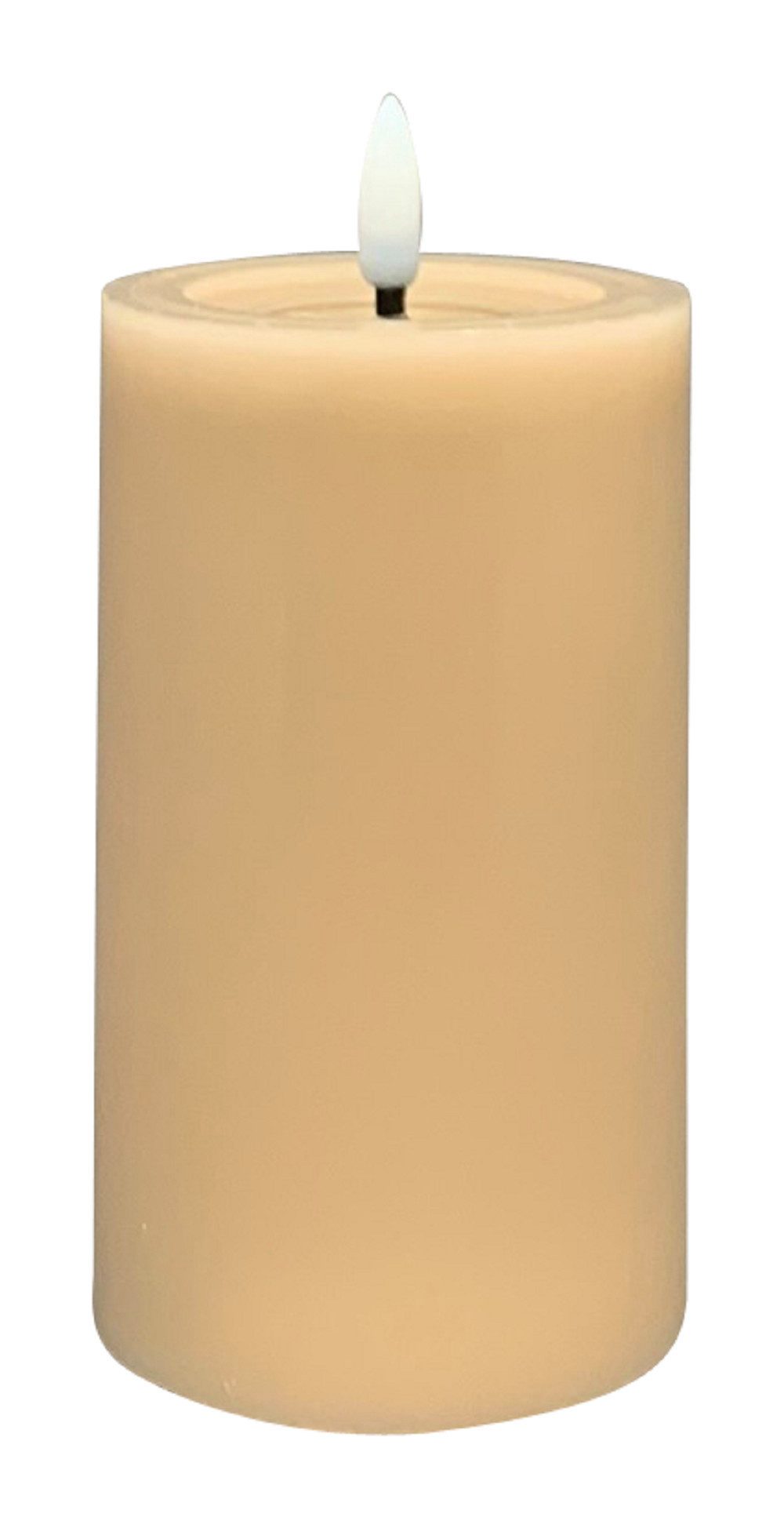EXNER LED-Kerze Exner LED-Kerze, braun, mit Timerfunktion, 270004 (1-tlg)