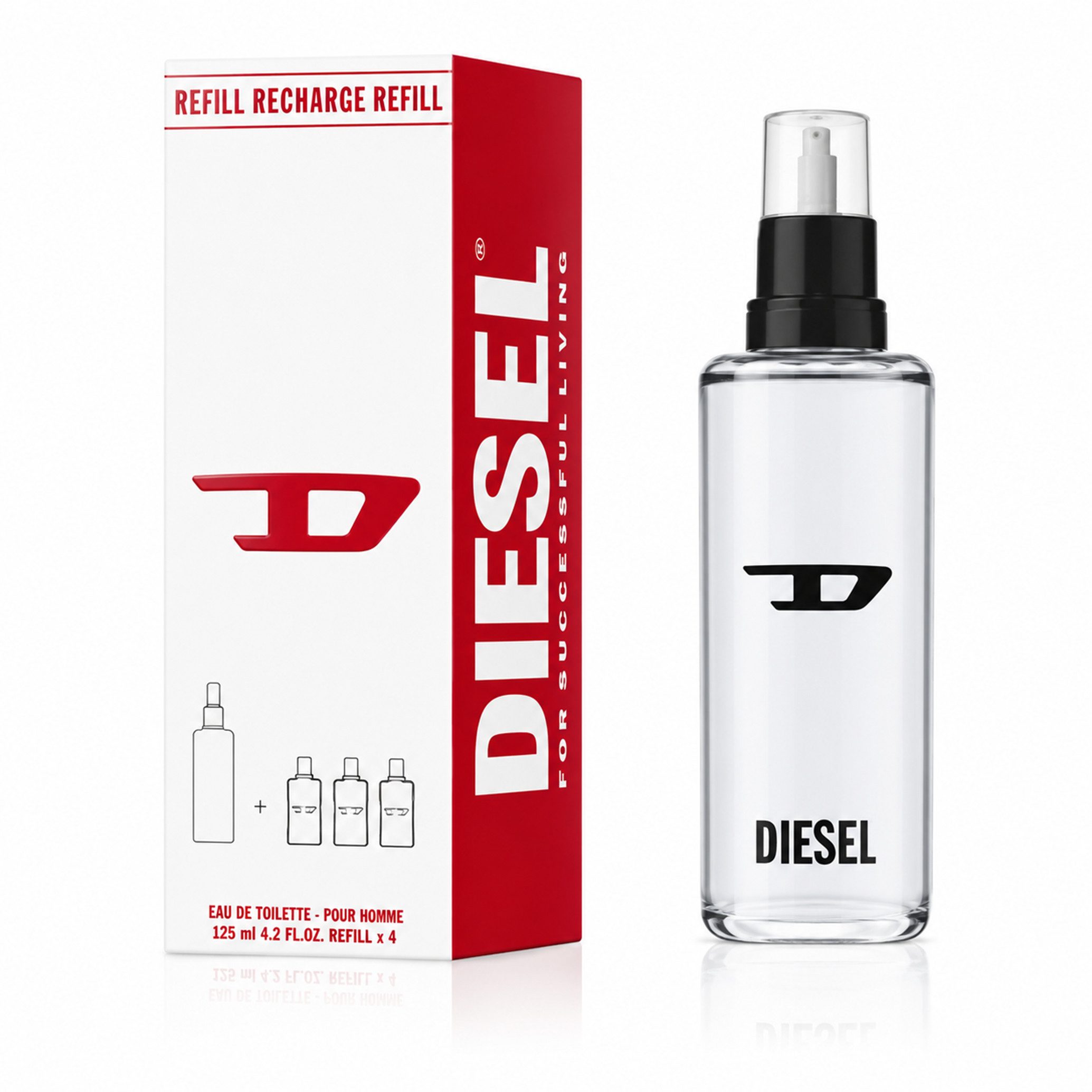 Diesel Eau de Toilette Diesel D By Diesel Eau de Toilette Refill 150ml