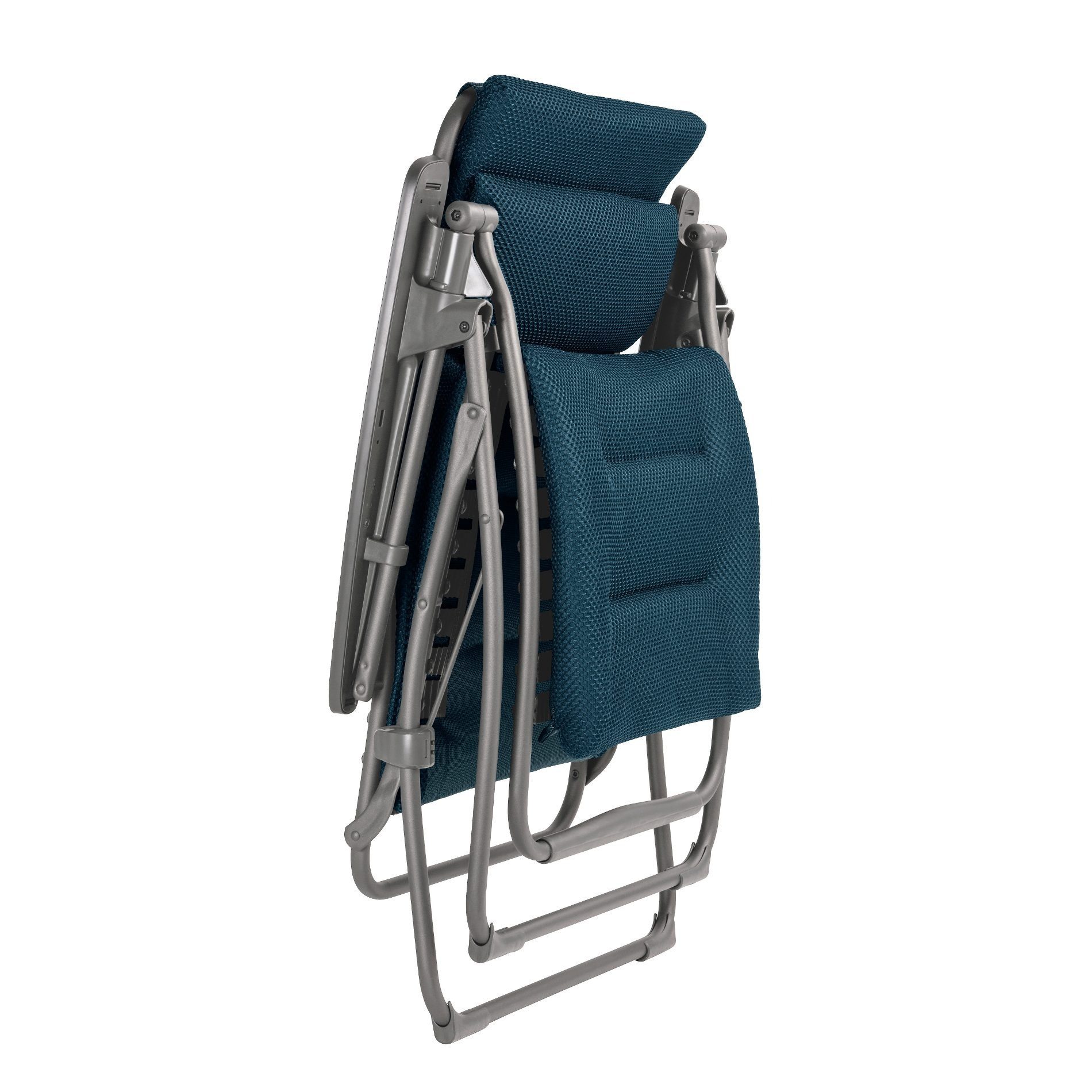 Lafuma Mobilier Gartenstuhl Futura (Gartenliege, Liegestuhl, Outdoor-Textilgewebe BeComfort), Zero-Gravity-Relaxliege, Clip-System, bis 140 kg belastbar