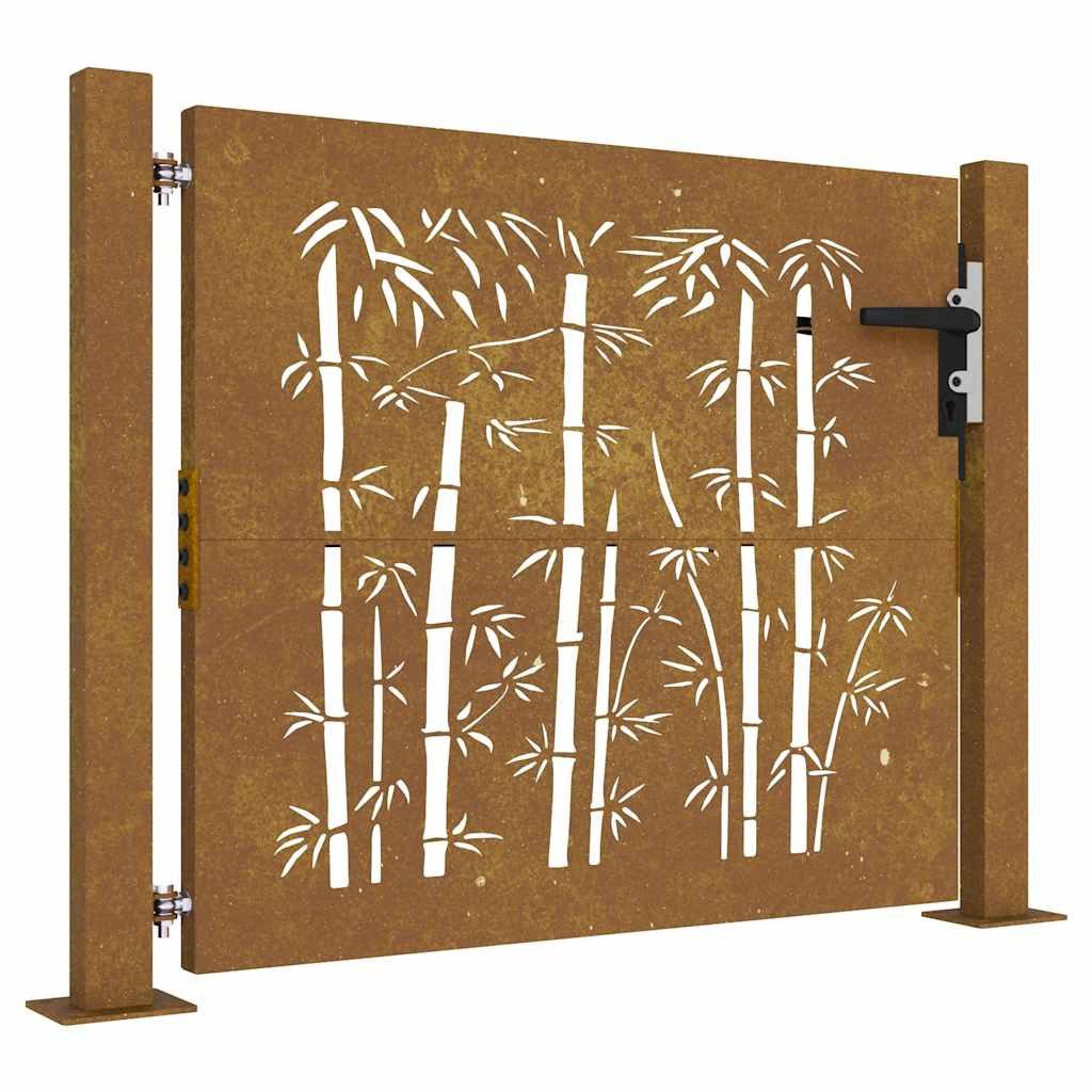 vidaXL Gartentor Gartentor 105x80 cm Cortenstahl günstig online kaufen