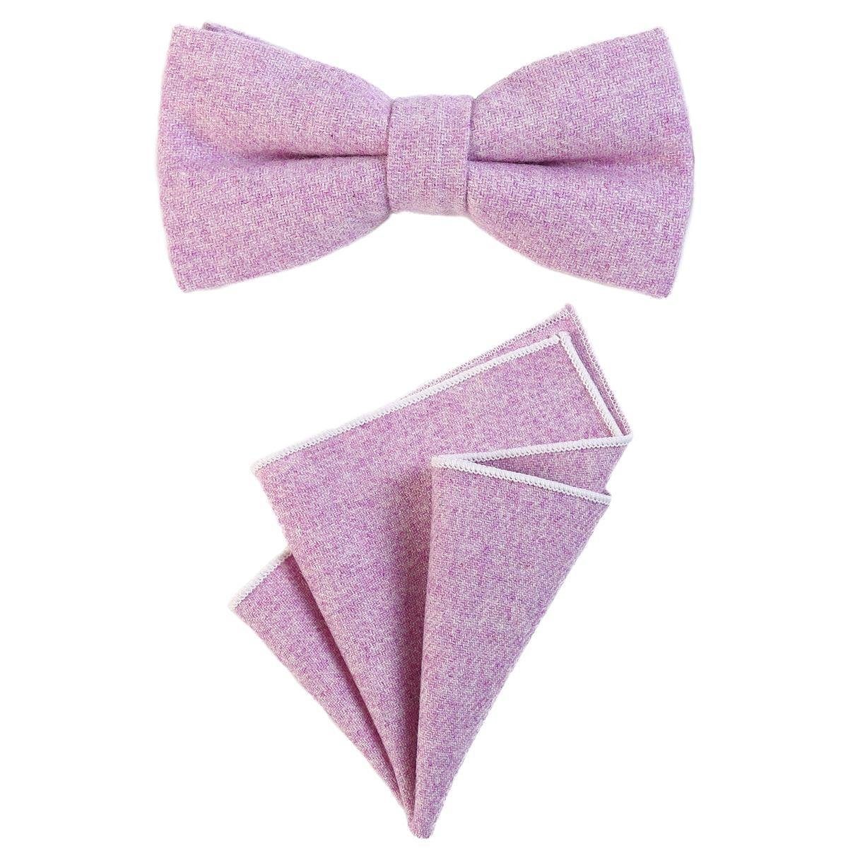 DonDon Fliege Schleife und Einstecktuch aus Baumwolle (Packung, 2-St) berei günstig online kaufen