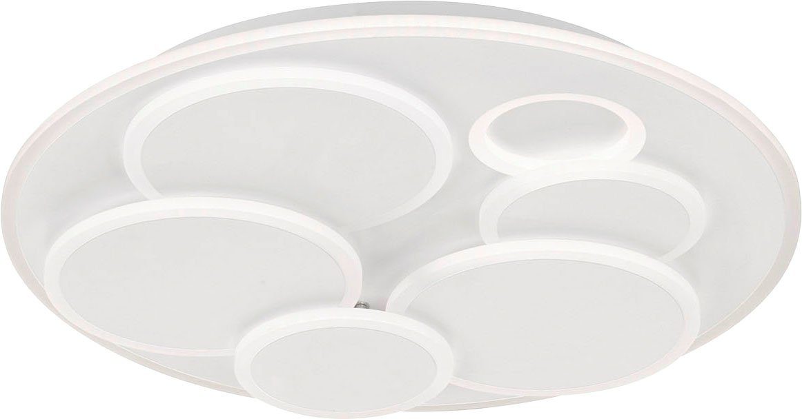 FISCHER & HONSEL LED Deckenleuchte Dots, Dimmfunktion, LED fest integriert, warmweiß - kaltweiß