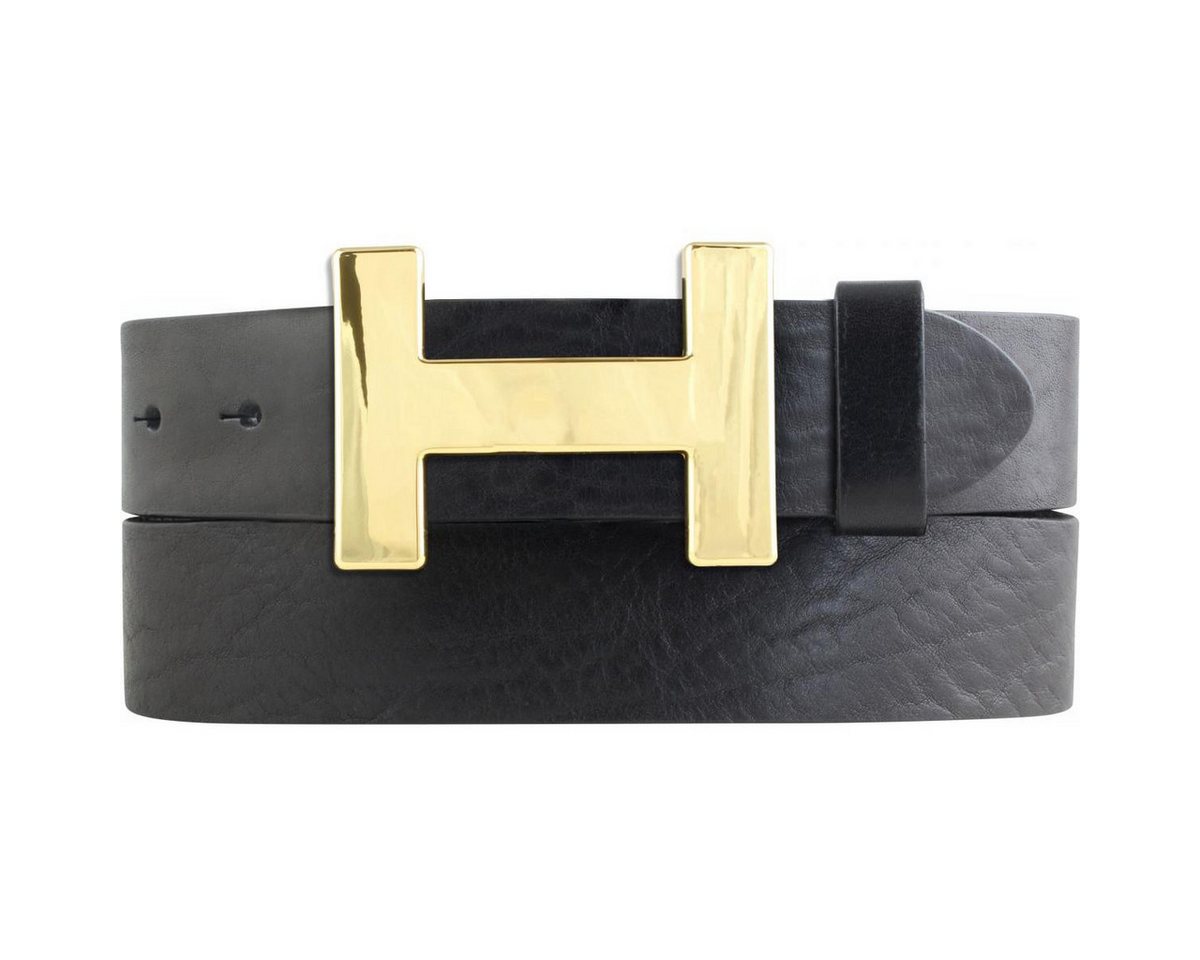 BELTINGER Ledergürtel Designer Gürtel HENRY aus Vollrindleder 4 cm - Eleganter Ledergürtel f (1-St)