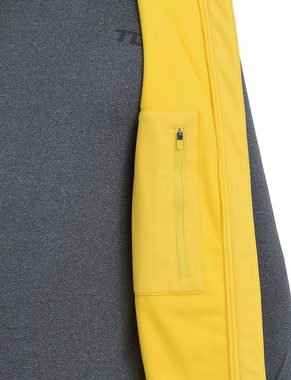 TCA Kurzjacke TCA Herren Flyweight Windweste mit Reißverschlusstaschen - Gelb