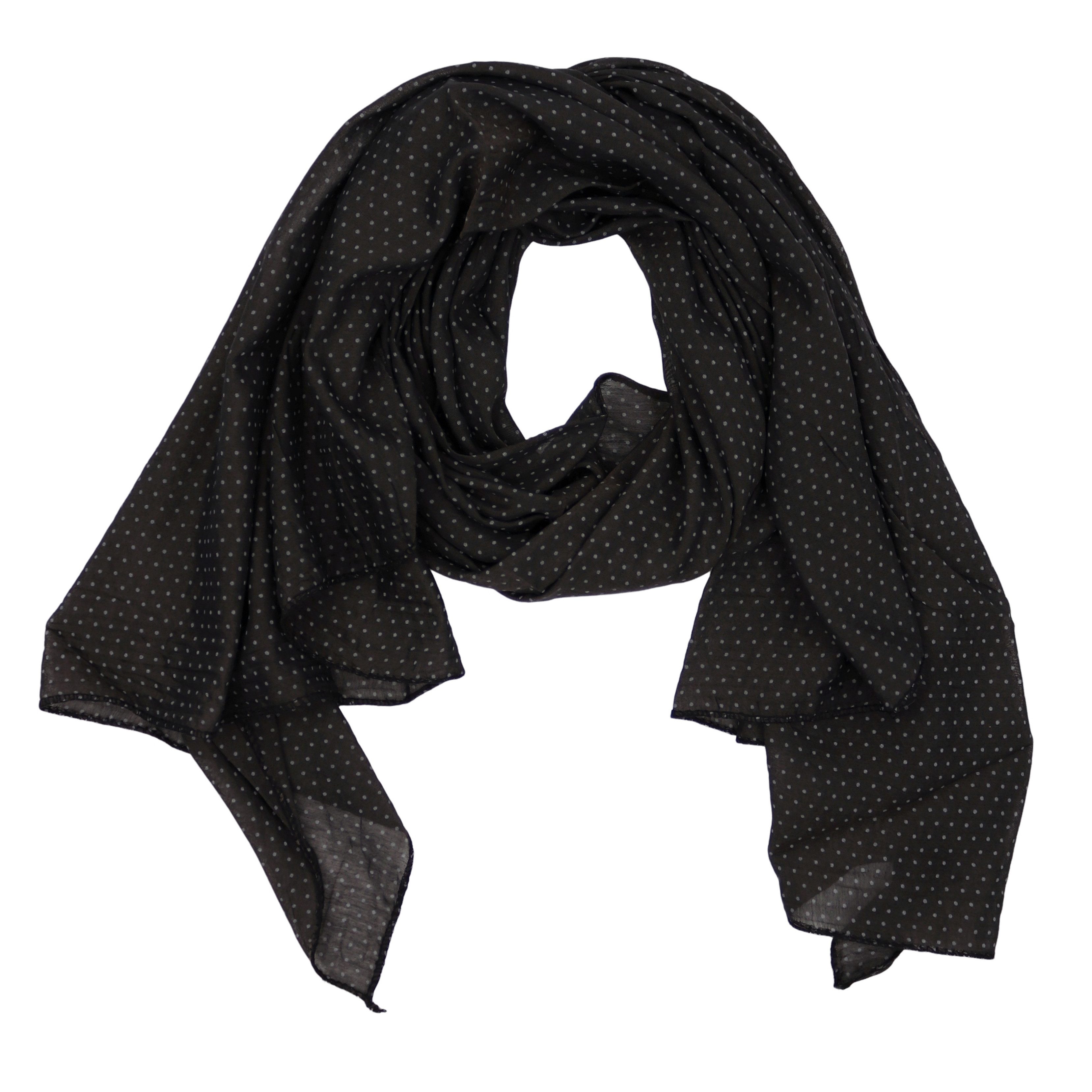 MIRROSI Modeschal Asymmetrischer Schal, Made in Italy 20% Seide 80% Baumwol günstig online kaufen