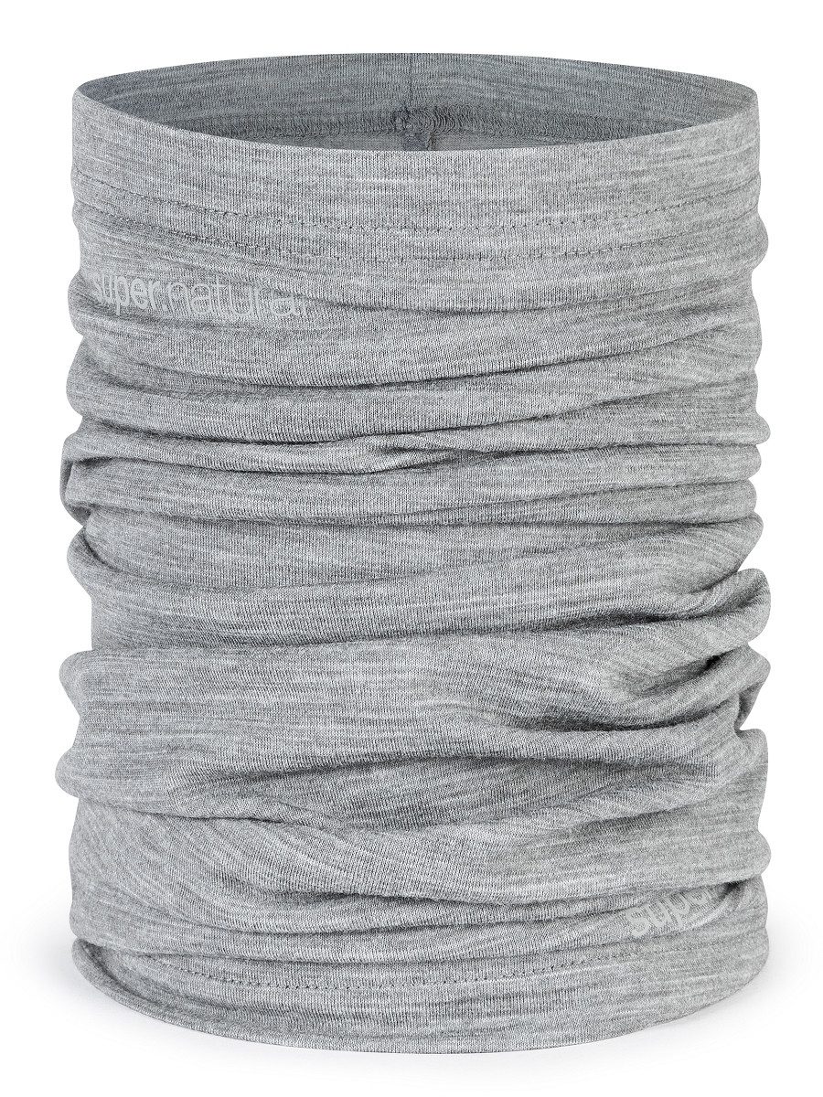 SUPER.NATURAL Strickschal Merino Multifunktionstuch WANDERLUST NECKWARMER, günstig online kaufen