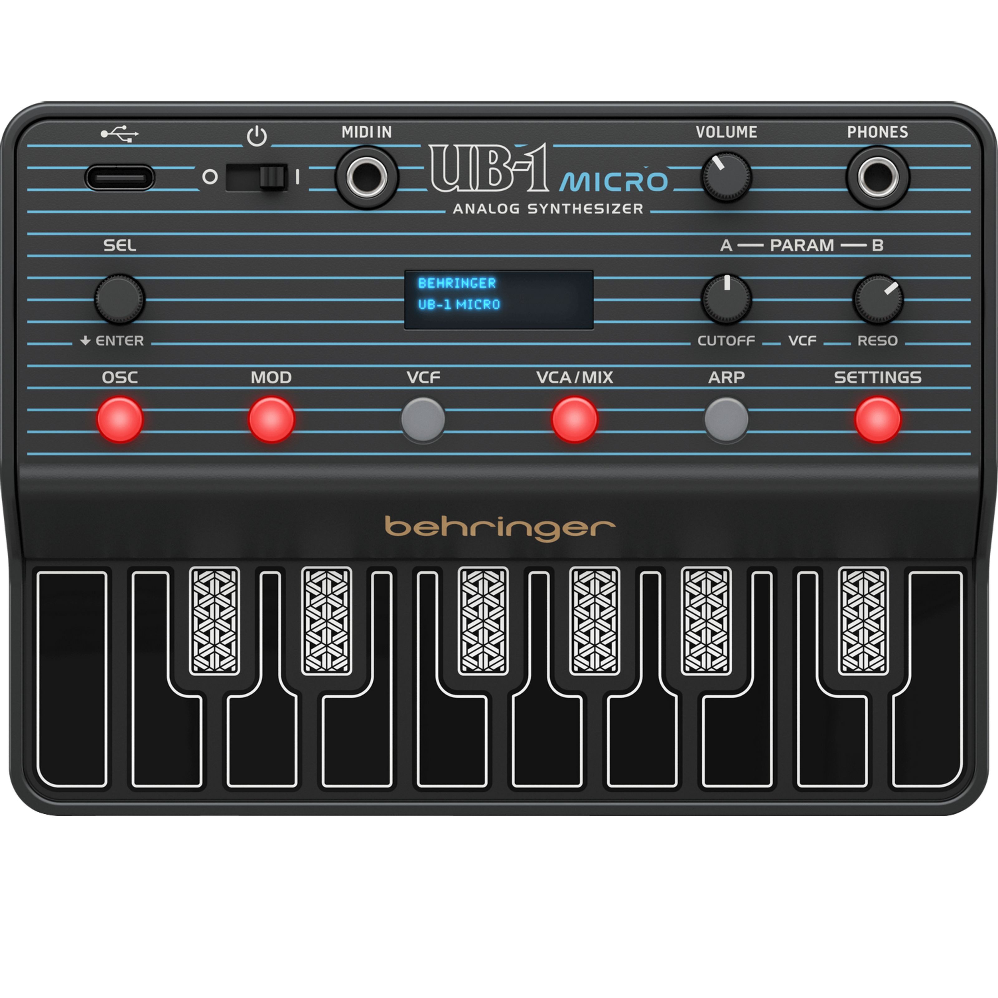 Behringer Synthesizer (Synthesizer, Analog Synthesizer), UB-1 Micro - Synthesizer