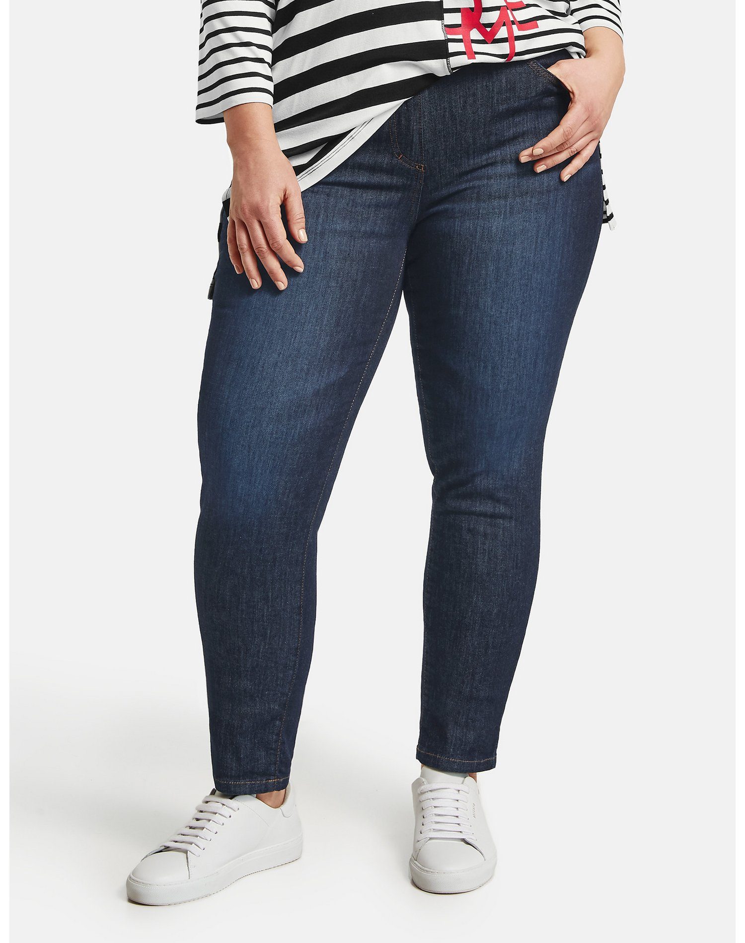 Samoon Stretch-Jeans »Betty Jeans mit dezentem Washed-Out-Effekt« (1-tlg)  5-Pocket online kaufen | OTTO