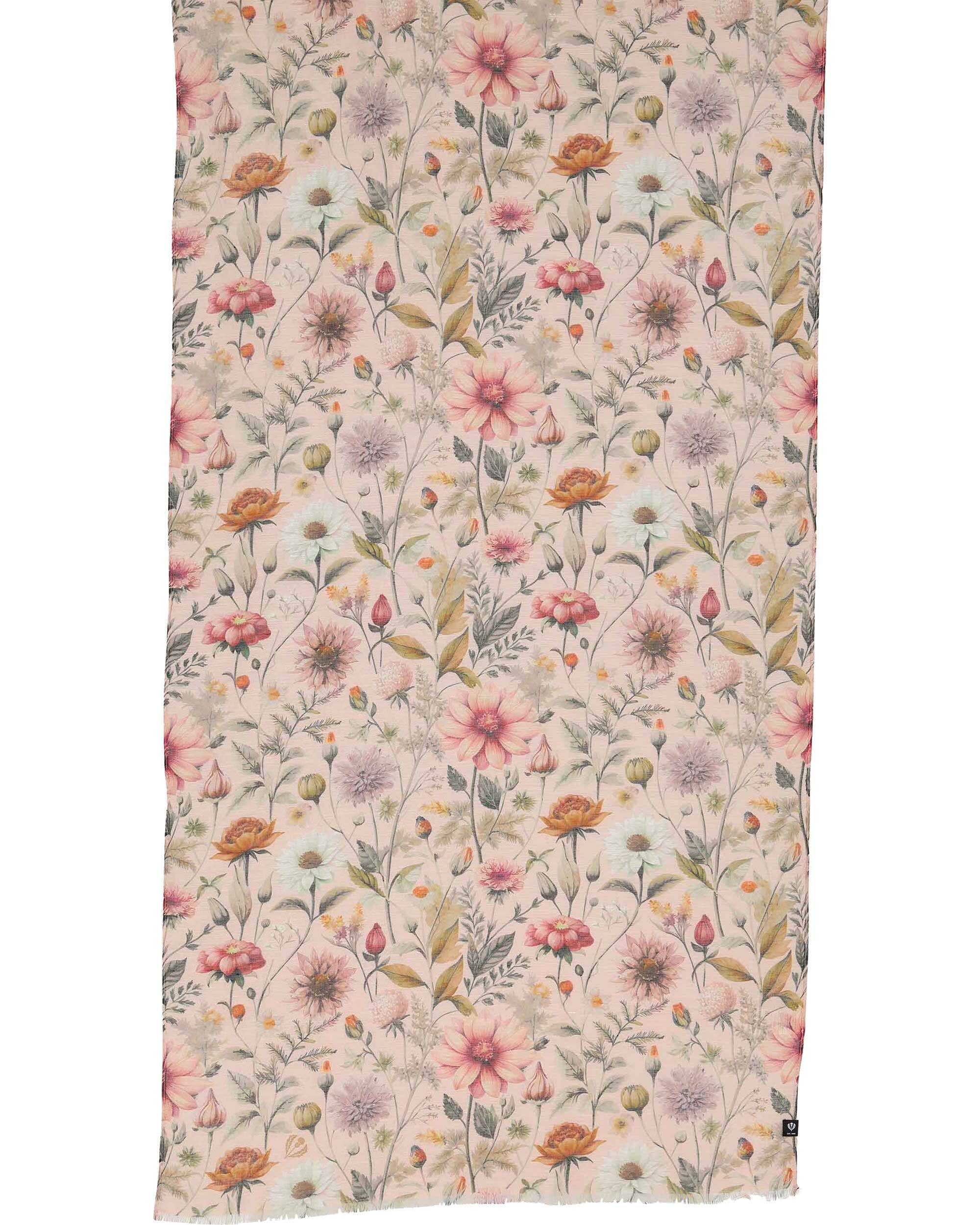 Fraas Modeschal Schal mit Blumen-Print im Vintage-Design, (keine)