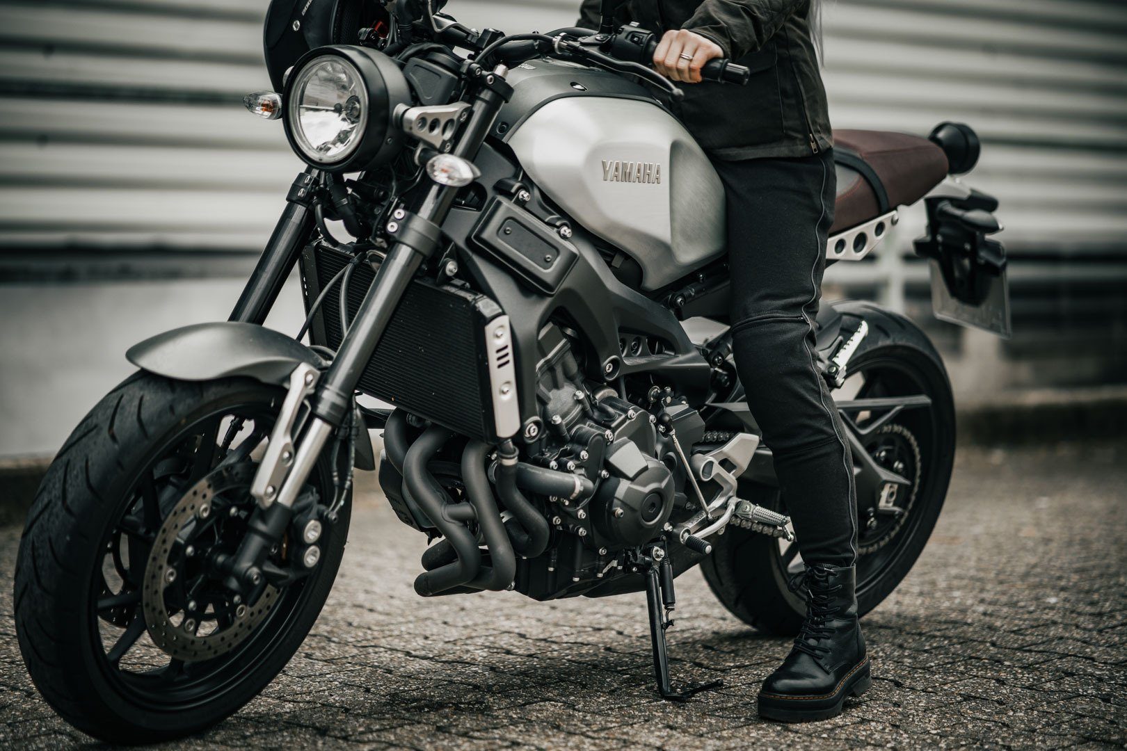 Bogotto Motorradhose Carlina Damen Motorrad Leggings Knieprotektoren enthalten