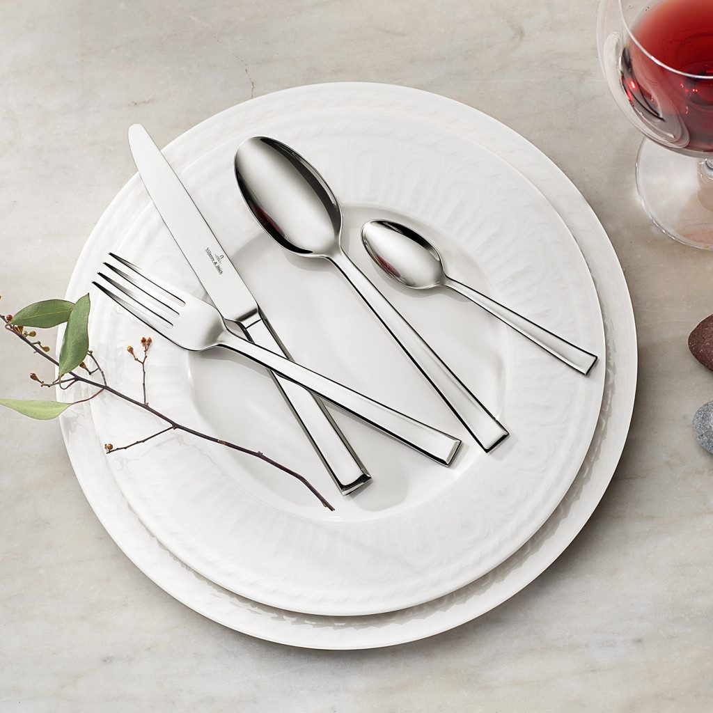 Villeroy & Boch Suppenlöffel Victor Tafellöffel 204 mm 6er Set (6 Stück)